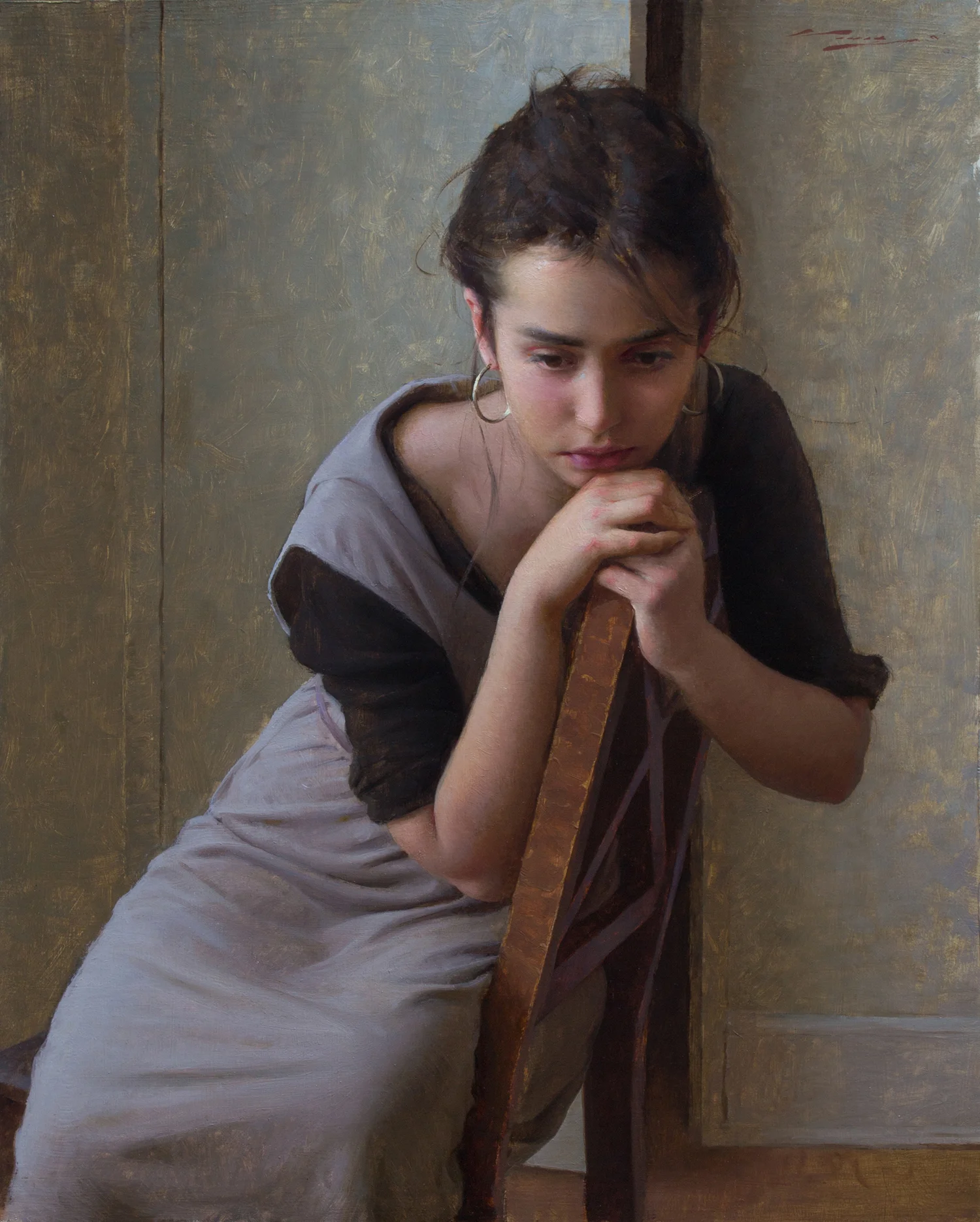 Copy of "Haunting" - 16x20in Oil on panel