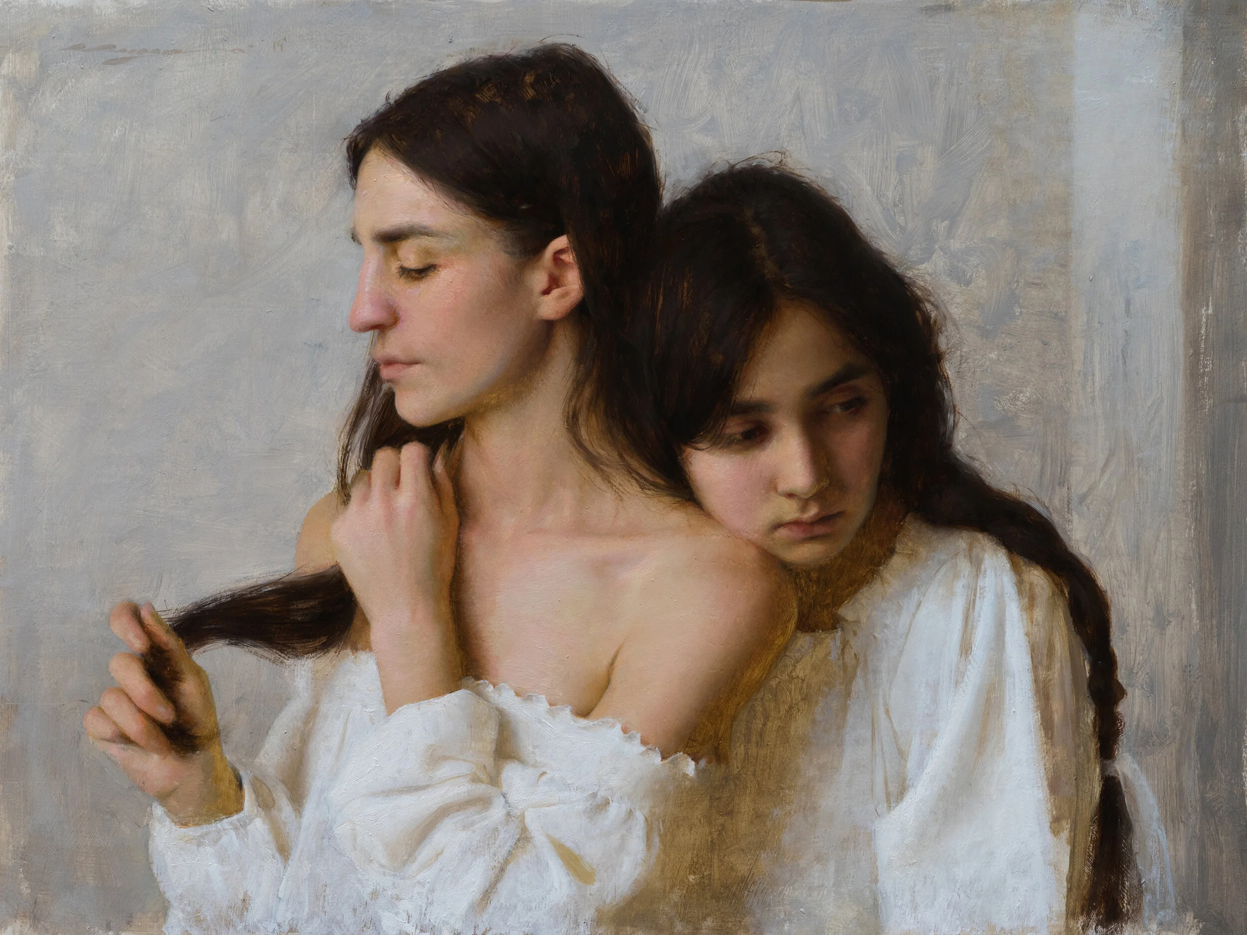 “Sisters” - 18x24” Oil on panel