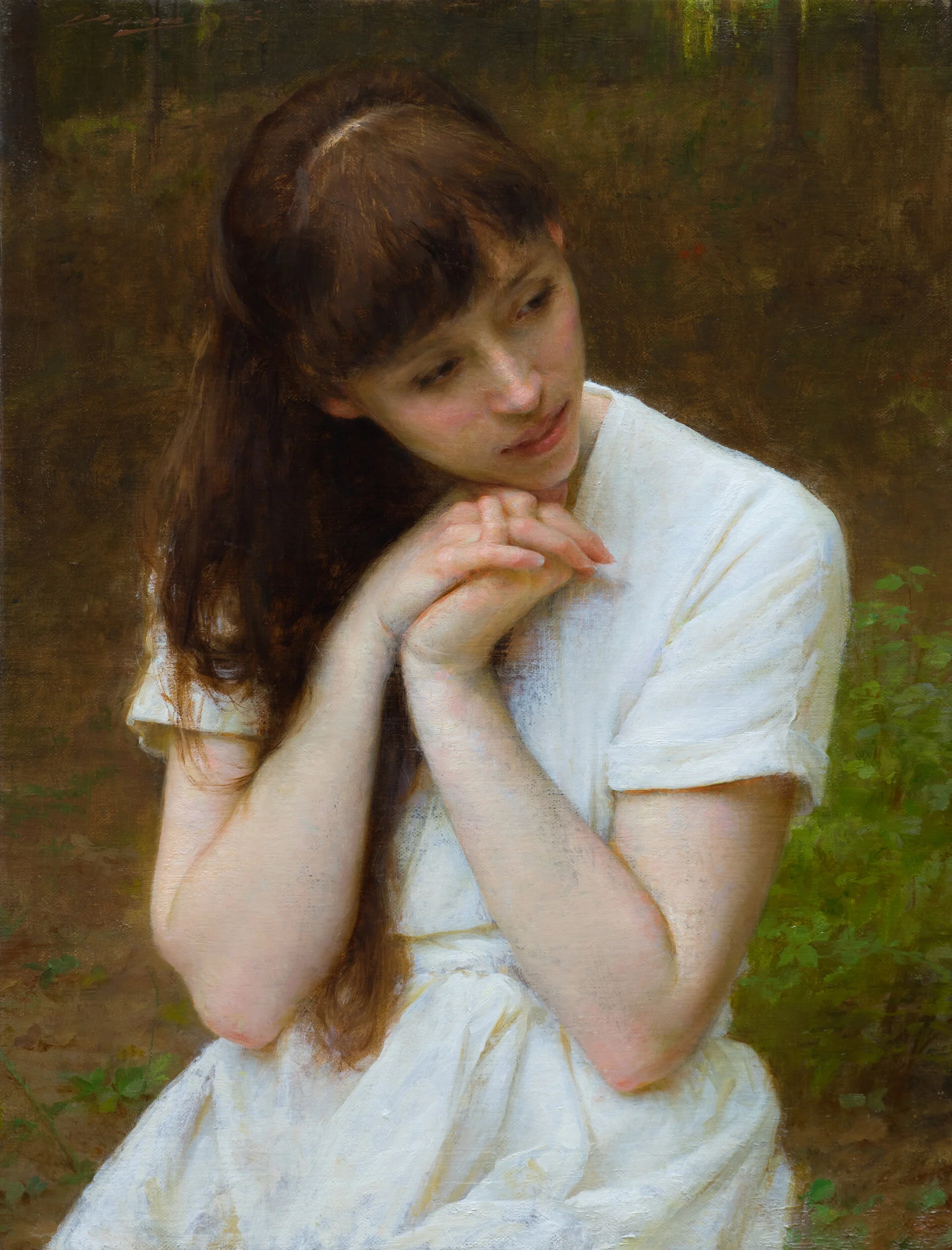 “In Reverie” - 21x16” Oil on linen