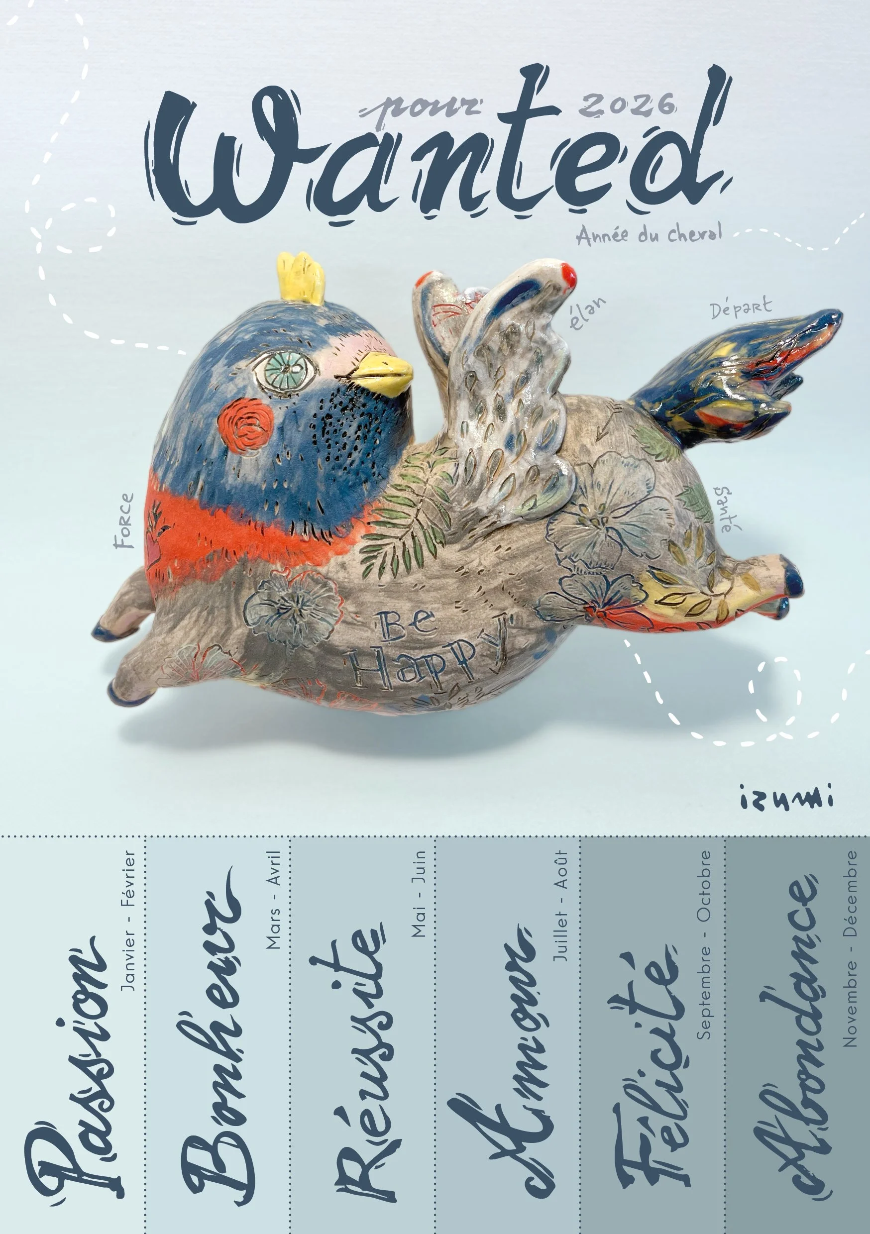 Céramique originale et design graphique.