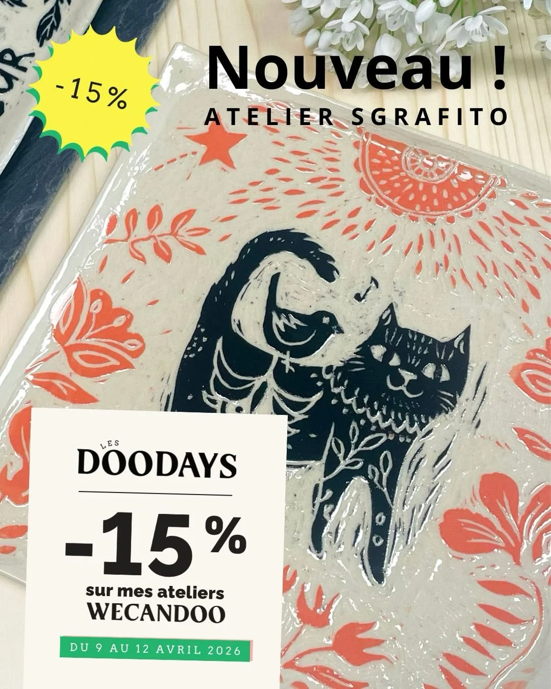 Voici tous mes ateliers d&rsquo;initiation propos&eacute;s &agrave; l&rsquo;atelier izumi en petits groupes, en privatisation, en famille ou en EVJF ! 

J&rsquo;en profite pour vous pr&eacute;senter mon nouvel atelier d&eacute;cor &agrave; l&rsquo;en