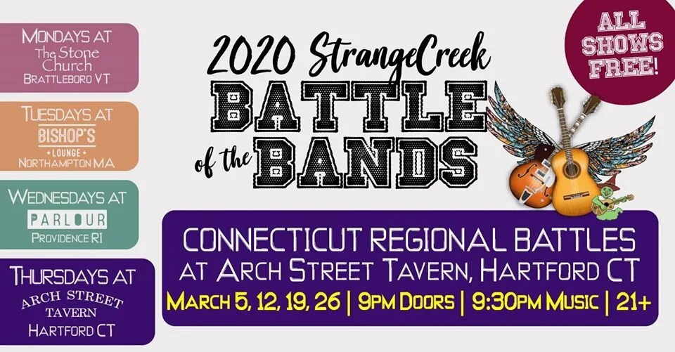 Strange Creek Battle of the Bands // Thursdays at Arch Street Tavern