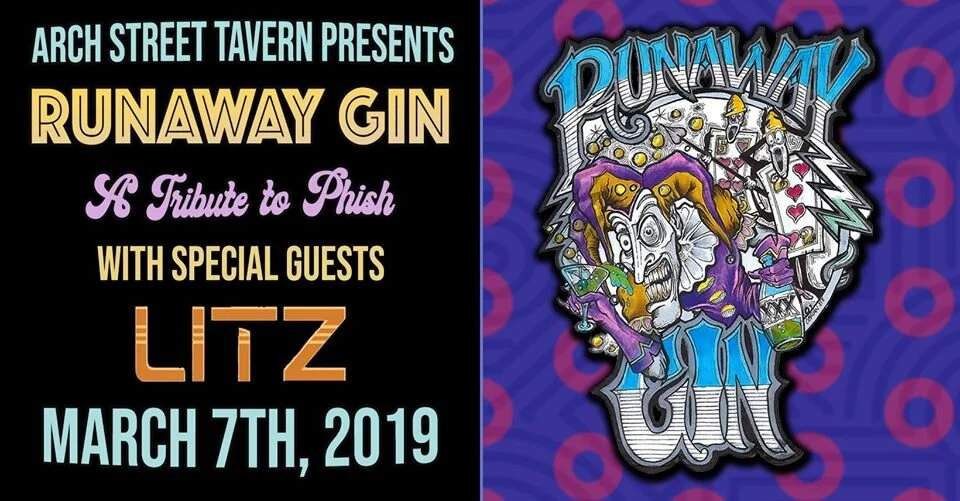 Runaway Gin w/ LITZ at Arch Street Tavern