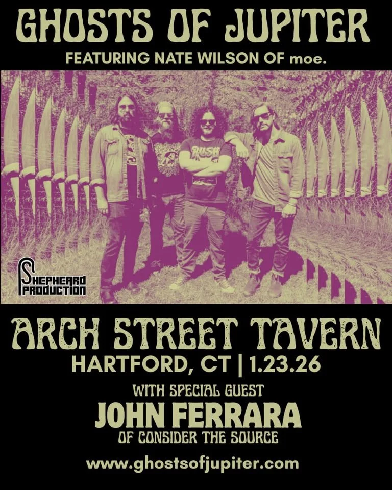 Ghosts of Jupiter [Ft. Nate Wilson of Moe.] w/s/g John Ferrara of CTS