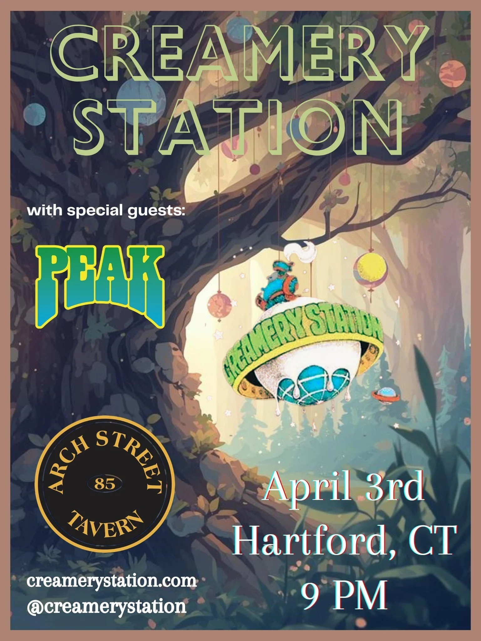 Creamery Station with special guest PEAK