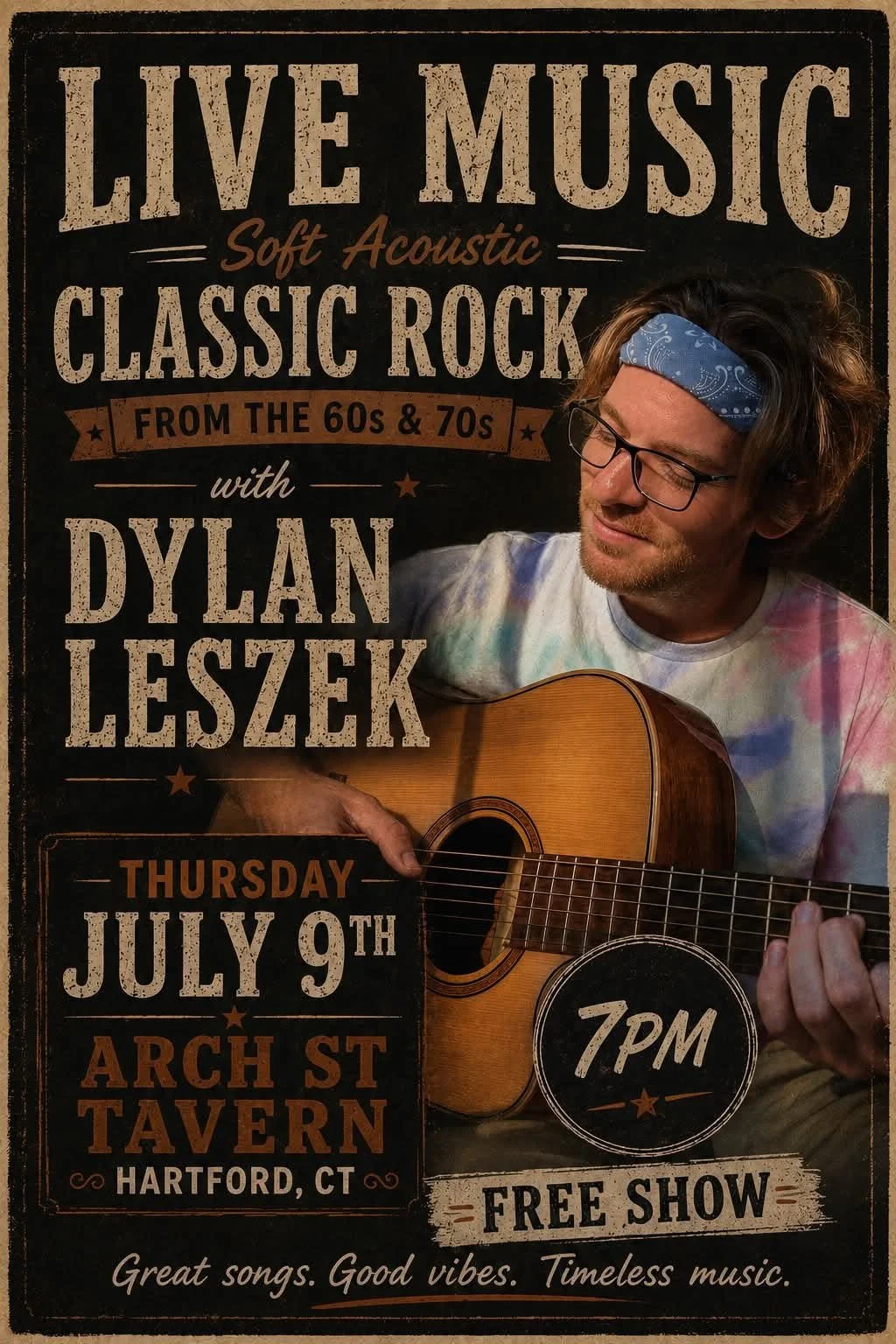 A Soft Acoustic night with Dylan Leszek