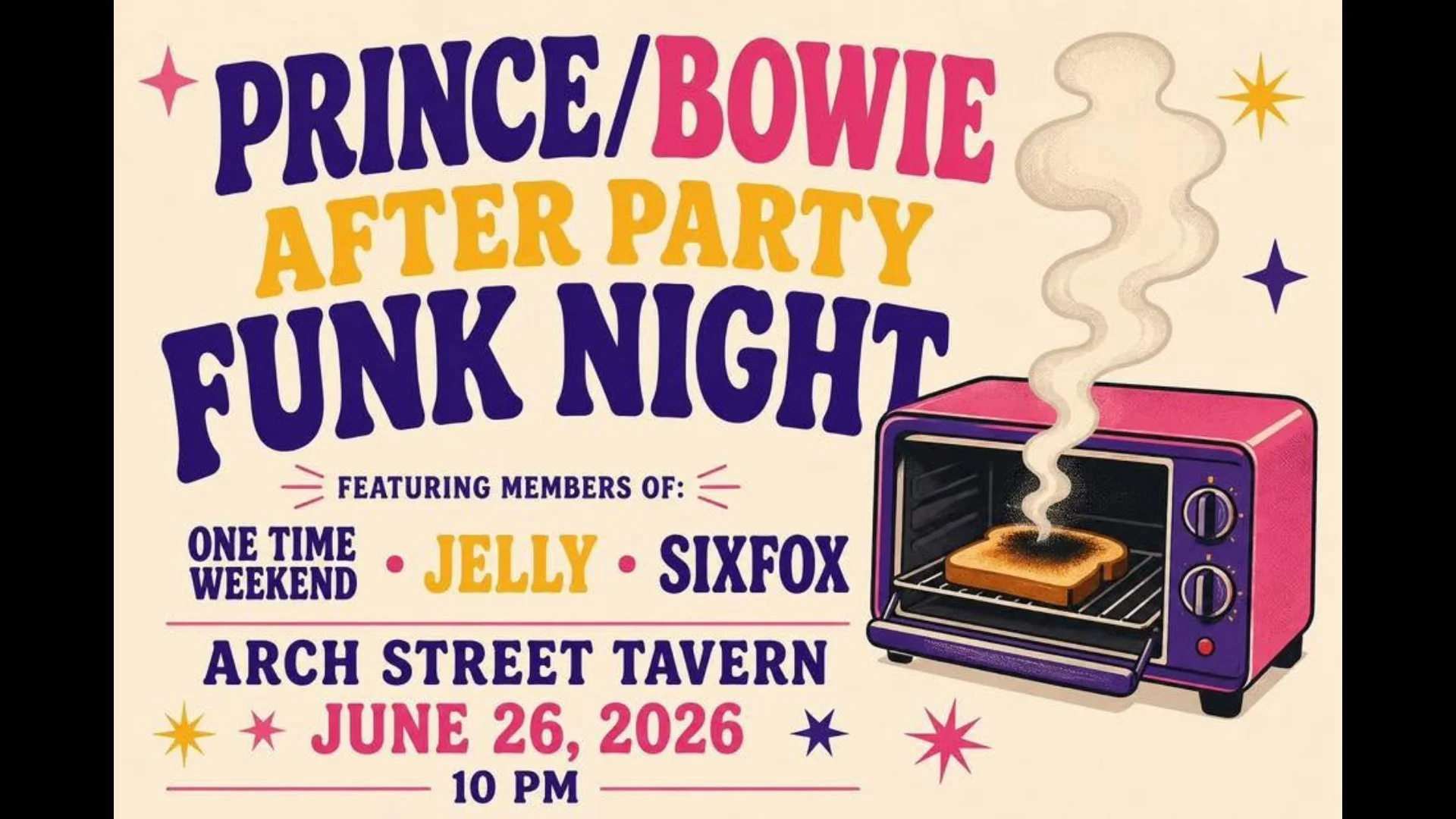 Prince/Bowie After Party - Funk Night