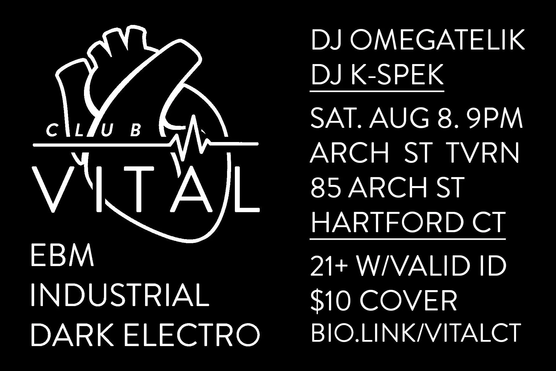 Club Vital - August Edition - ft. DJ Omegatelik, DJ K-Spek
