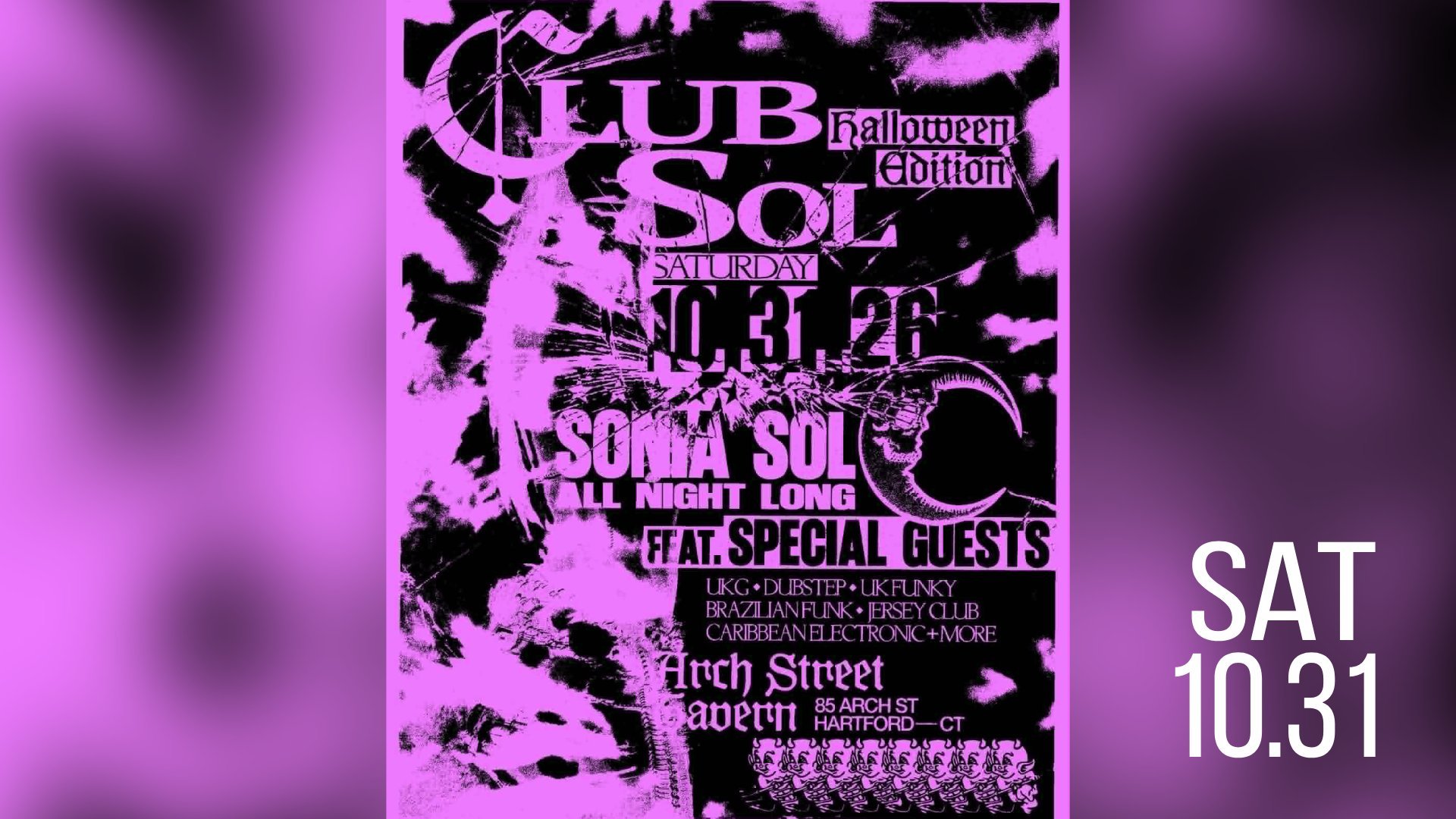 Club Sol: Halloween Addition with Sonia Sol