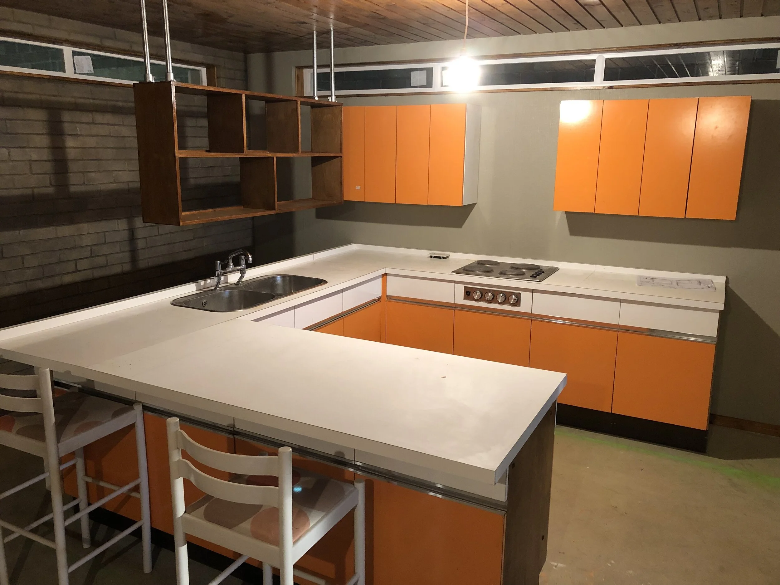  KITCHEN SECTION FROM SET BUILD FOR ‘GUILT’ 