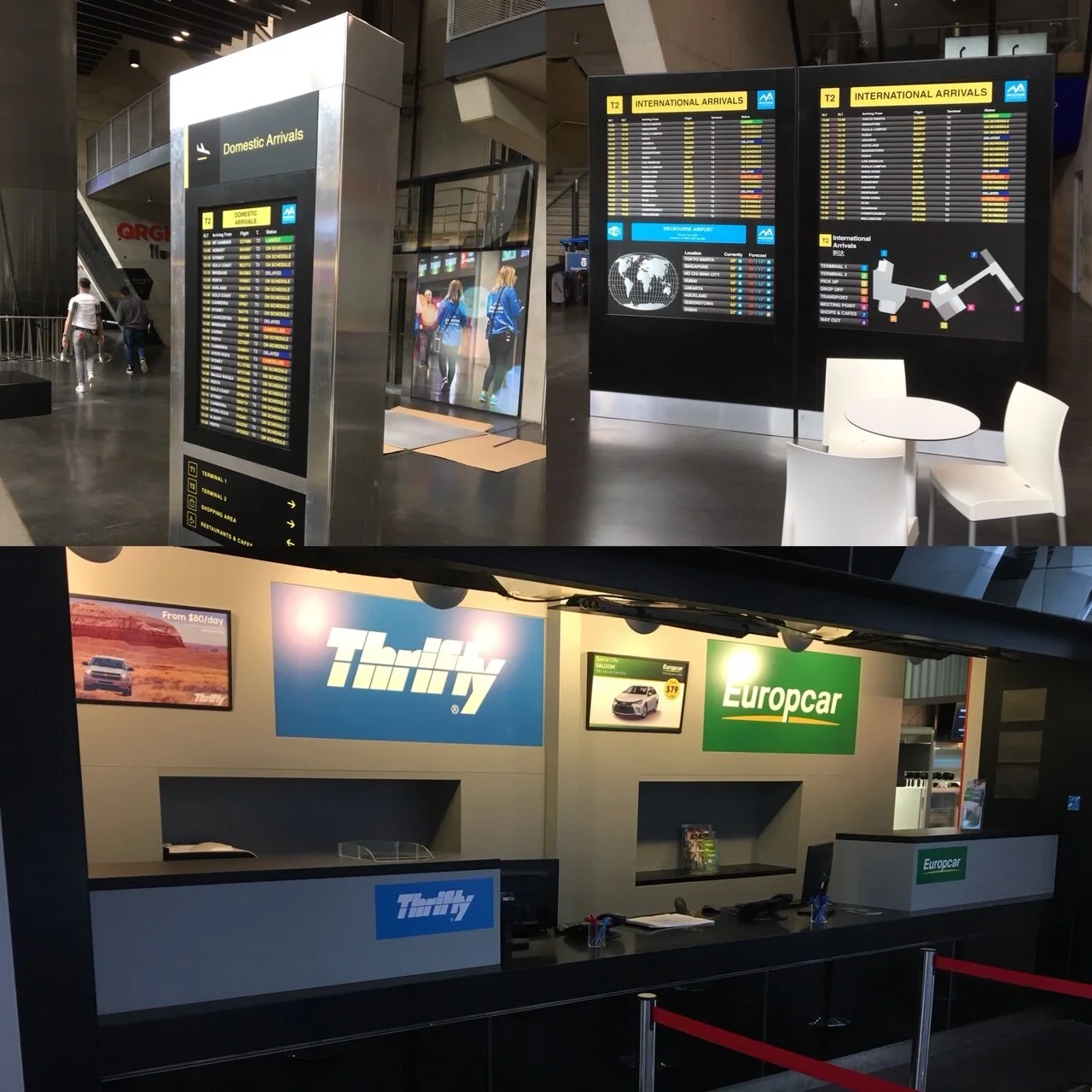  AIRPORT SET PIECES FOR ‘THE CRY’ 