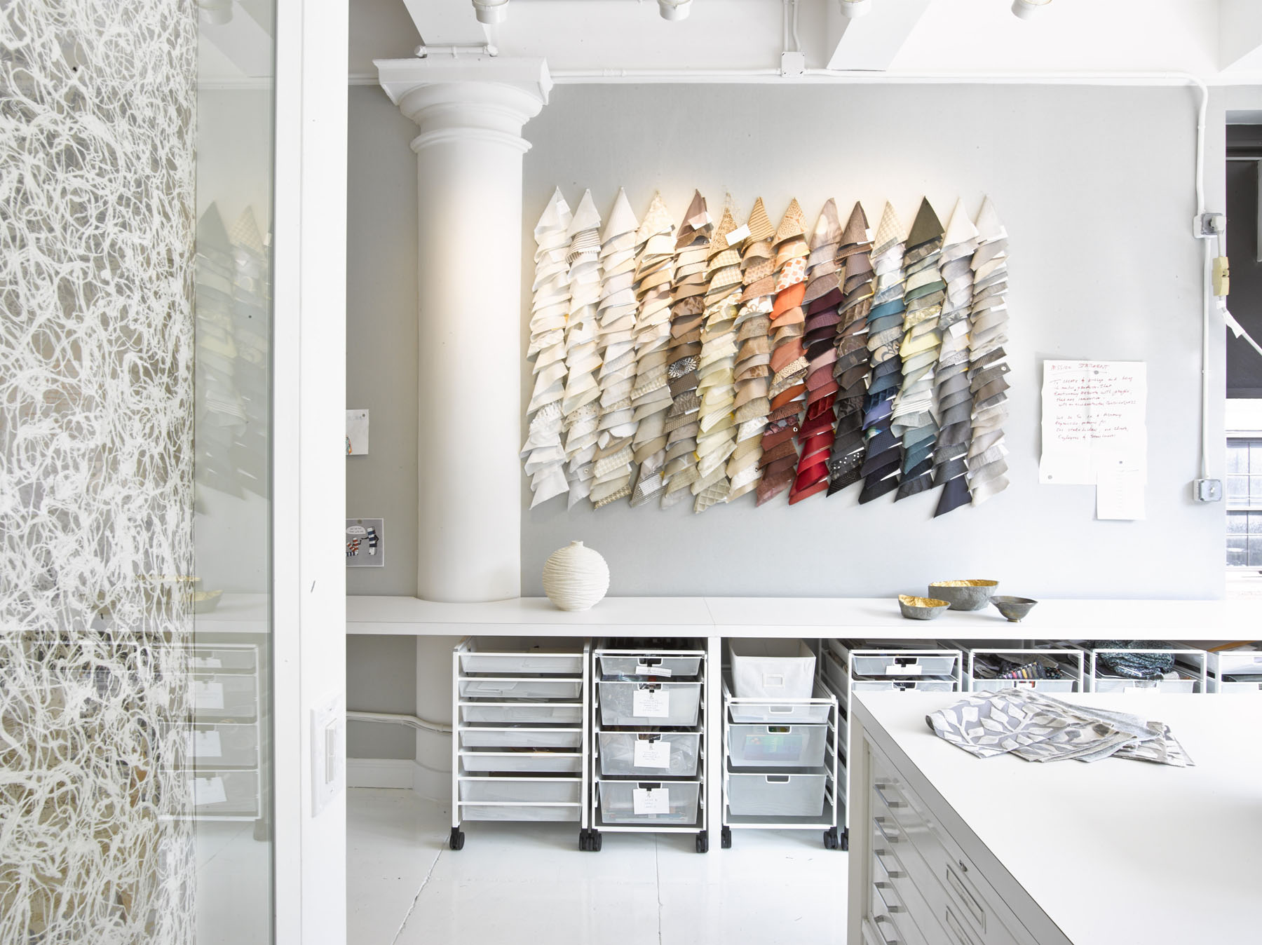 The Lori Weitzner Design Studio. Photo by Garrett Rowland