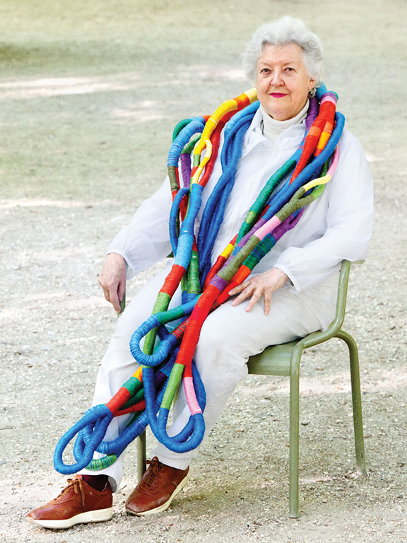 Shelia Hicks, artist portrait