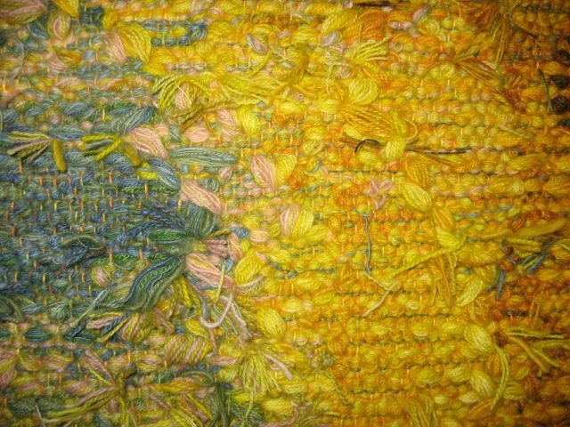Detail; Handwoven Tapestry
