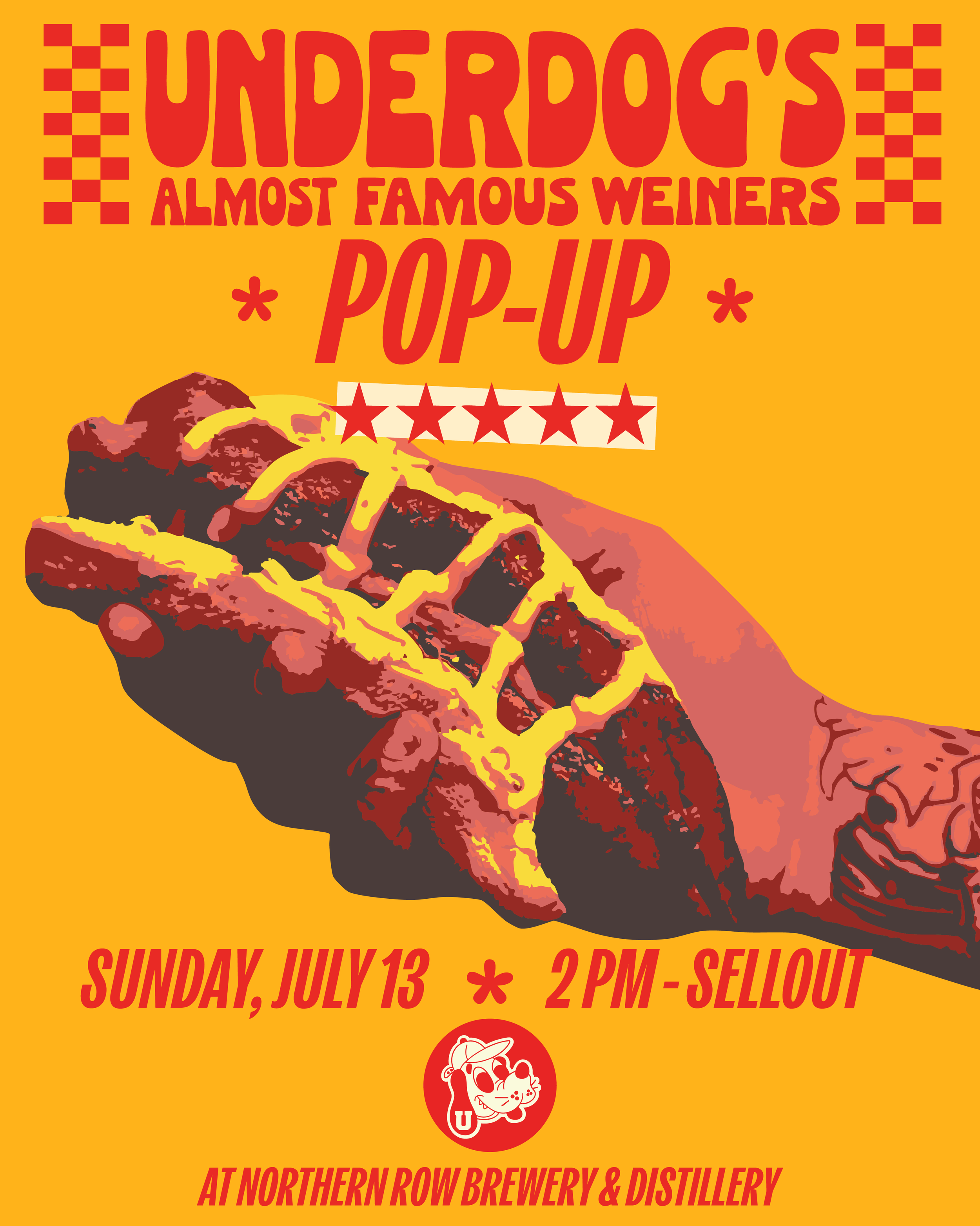 Underdog's Almost Famous Wieners Pop-Up