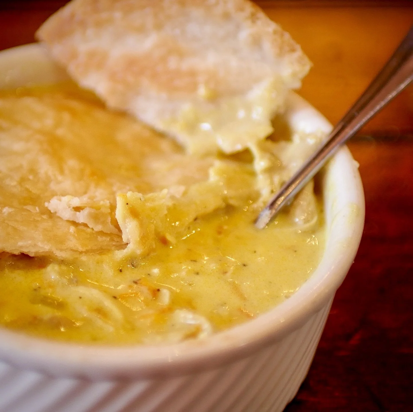 I cannot lie, it tastes like we&rsquo;re at grandma&rsquo;s house. Tis the season to come try out our chicken pot pie!