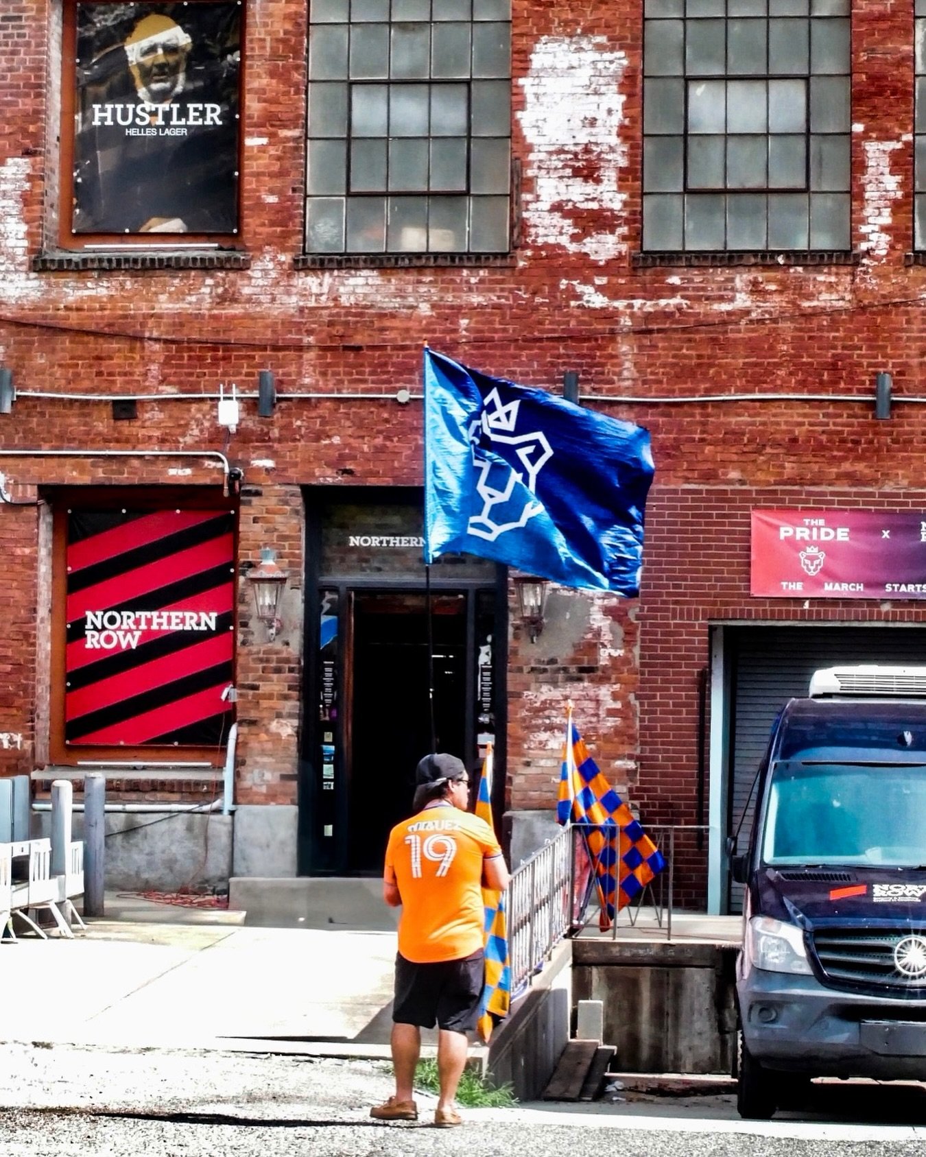 Soccer is back next Saturday! Feb 21 we kick off the new season with drink &amp; food specials, then march with @thepridecincy from Northern Row to the stadium before kickoff vs Atlanta. Celebrate the game day with us! Doors open @ noon. 

#AllForCin