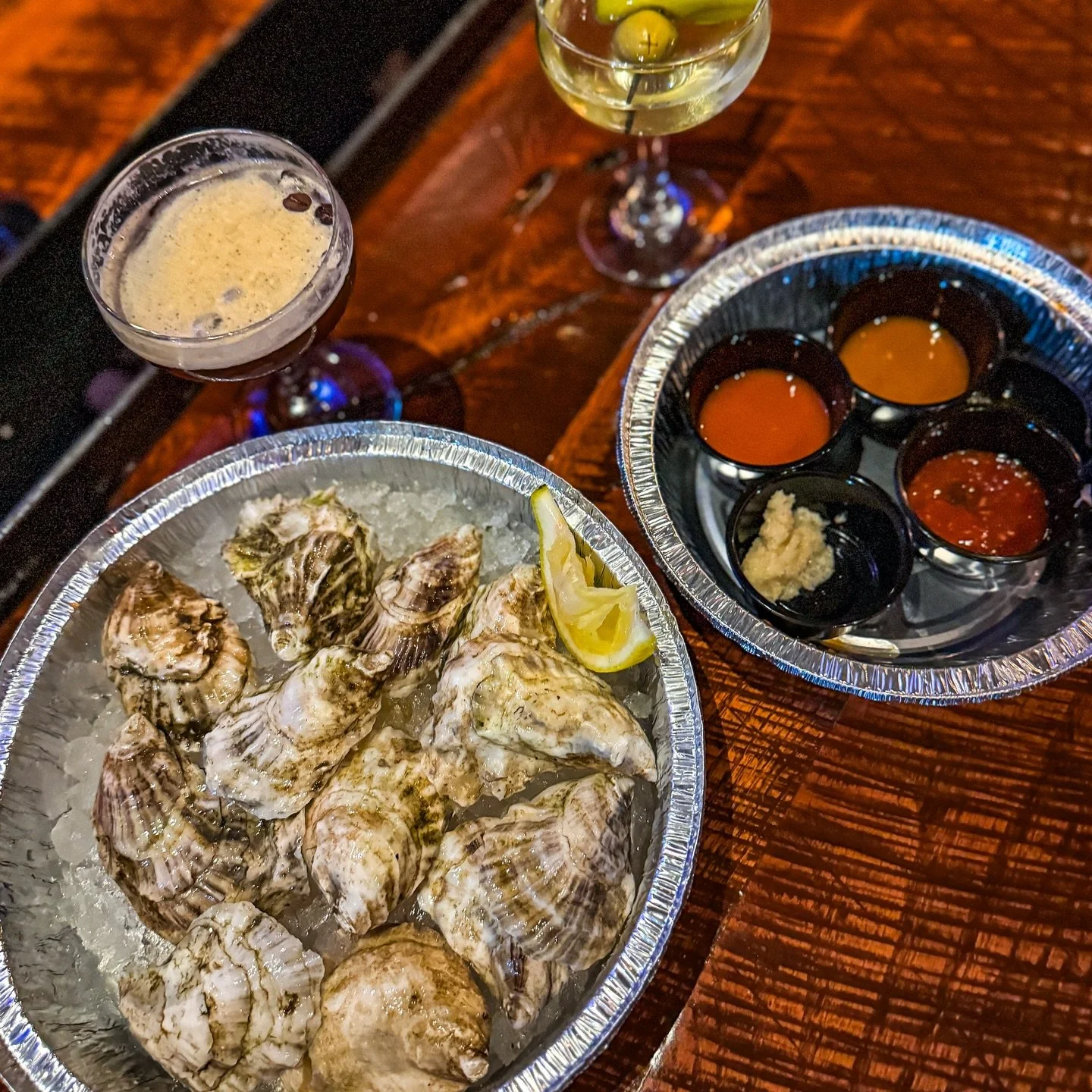 Oysters from @sen_by_kiki and any martini your little heart could possibly desire from us. This Friday, March 27 from 6 to 8pm, and every last Friday of the month after that unless stated otherwise. See ya!