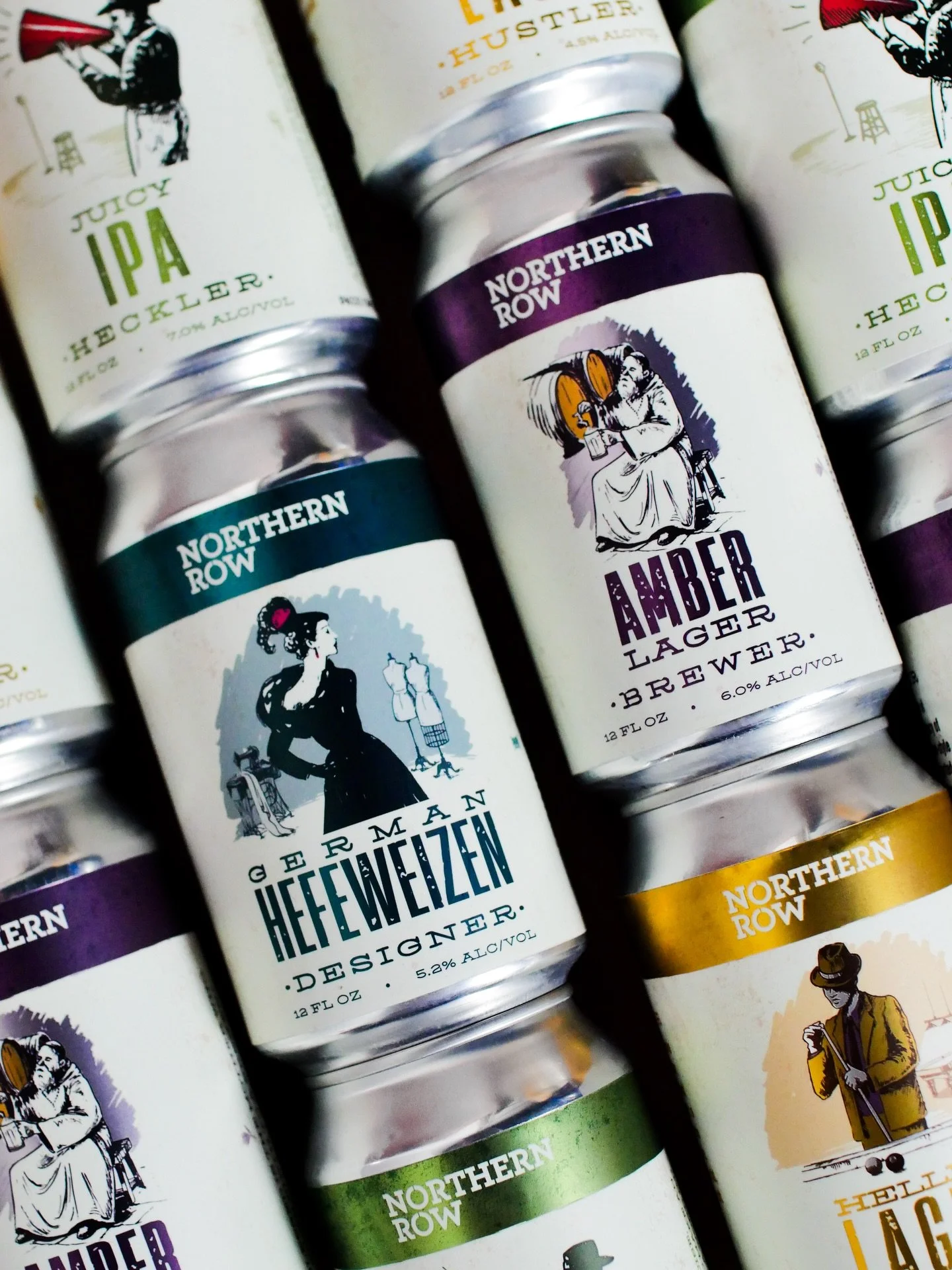 Starting this week, our cans are hitting the market with a completely new look...

We&rsquo;ve been pouring beers named after the tradesmen and outcasts of pre-prohibition Over-the-Rhine since we opened our doors at 111 West McMicken. The Brewer. The