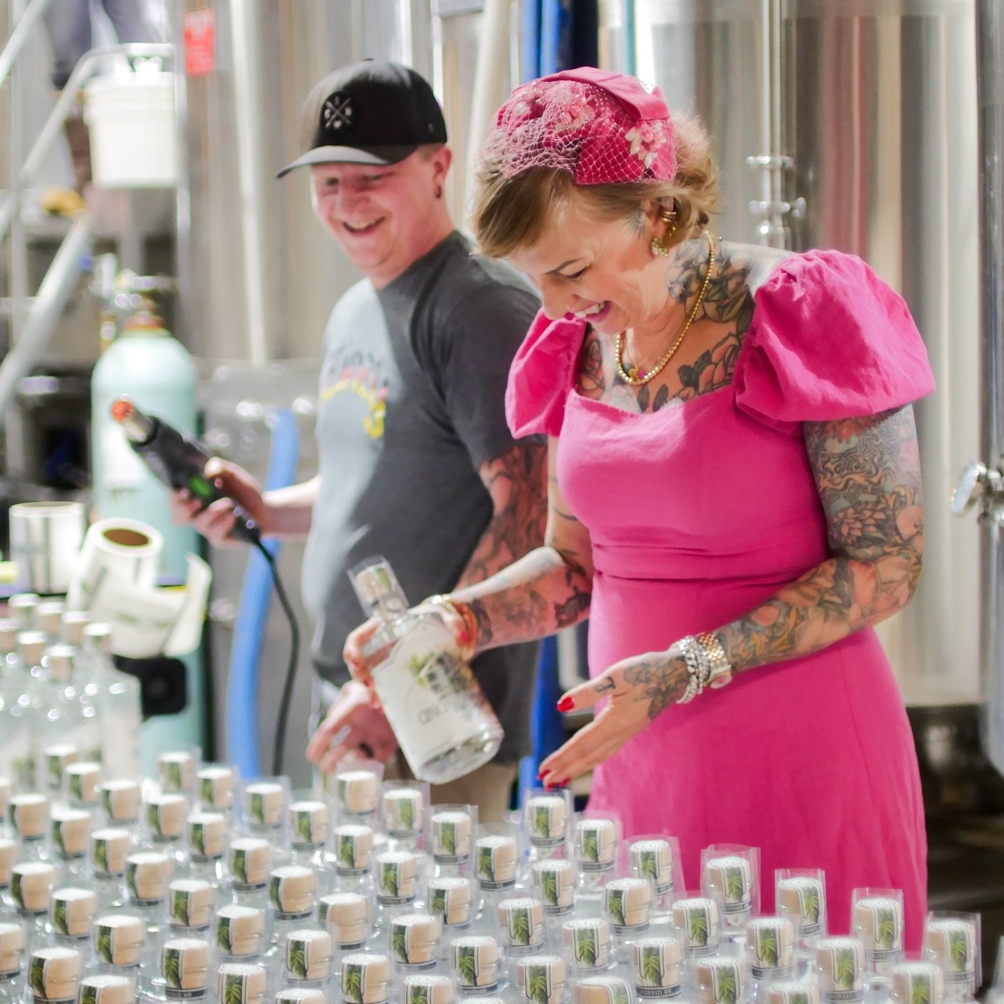 Today marks 3 years of Cincinnati Gin! 

From Krohn Conservatory inspiration to the bottle in your hand. We had the pleasure of bottling alongside Molly Wellmann today and putting a little more Cincinnati into every bottle.