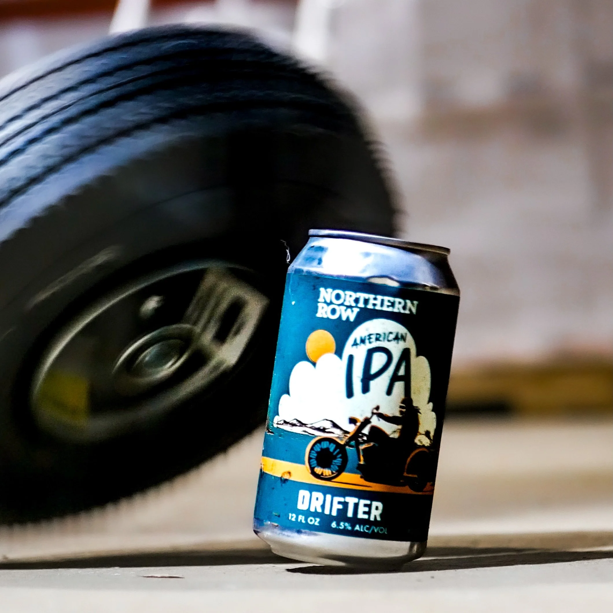 Drifter is our all American IPA with a smooth golden body, balanced bitterness, and an easygoing finish. Full flavor, easy ride.

Swing by the taproom and grab a fresh pour.