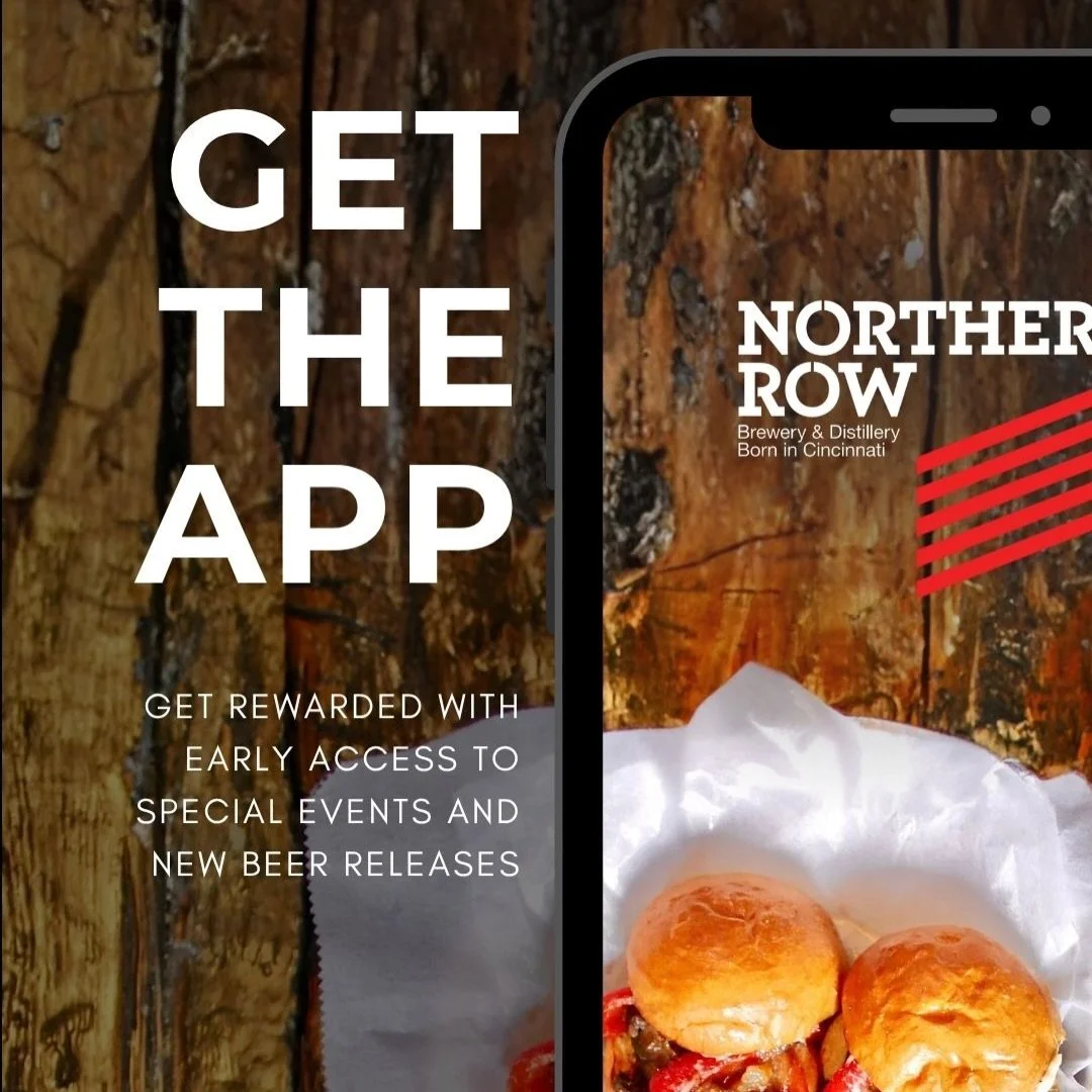 The Northern Row app is officially here!

Download the app and start earning rewards every time you hang with us. Get points for purchases, unlock exclusive perks, stay updated on events, bottle releases, food specials, and taproom happenings, all in