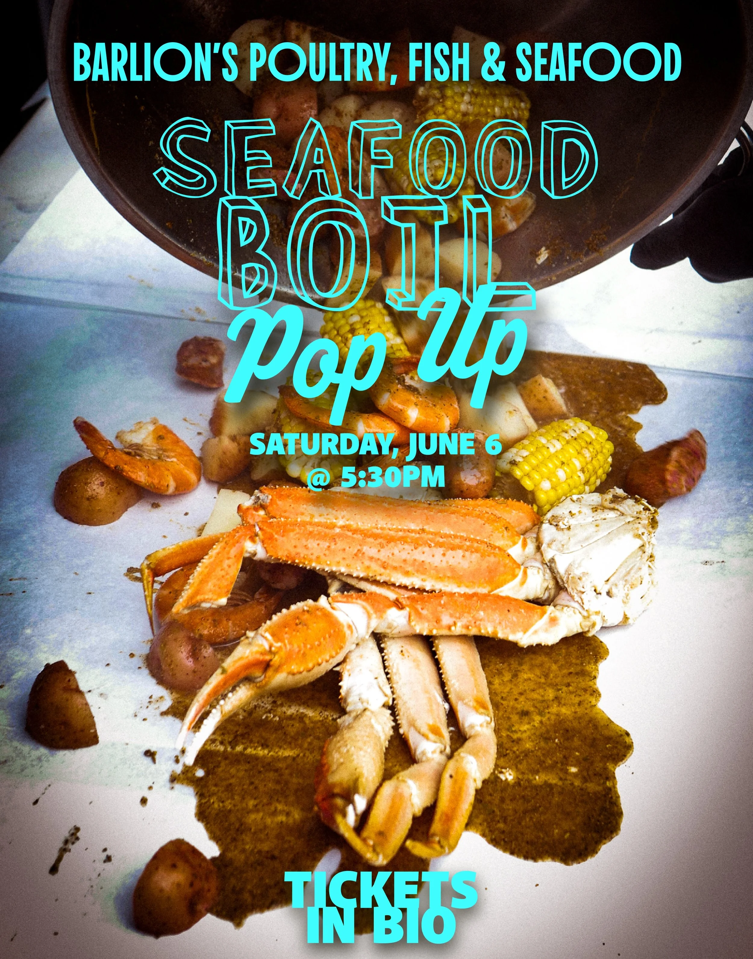 Join us June 6 for Barlion&rsquo;s Seafood Boil Pop-Up at Northern Row 

Enjoy a classic seafood boil loaded with shrimp, crab, sausage, corn, and potatoes, plus cold beers, cocktails, and spirits from the bar.

Tickets are available in our bio or at