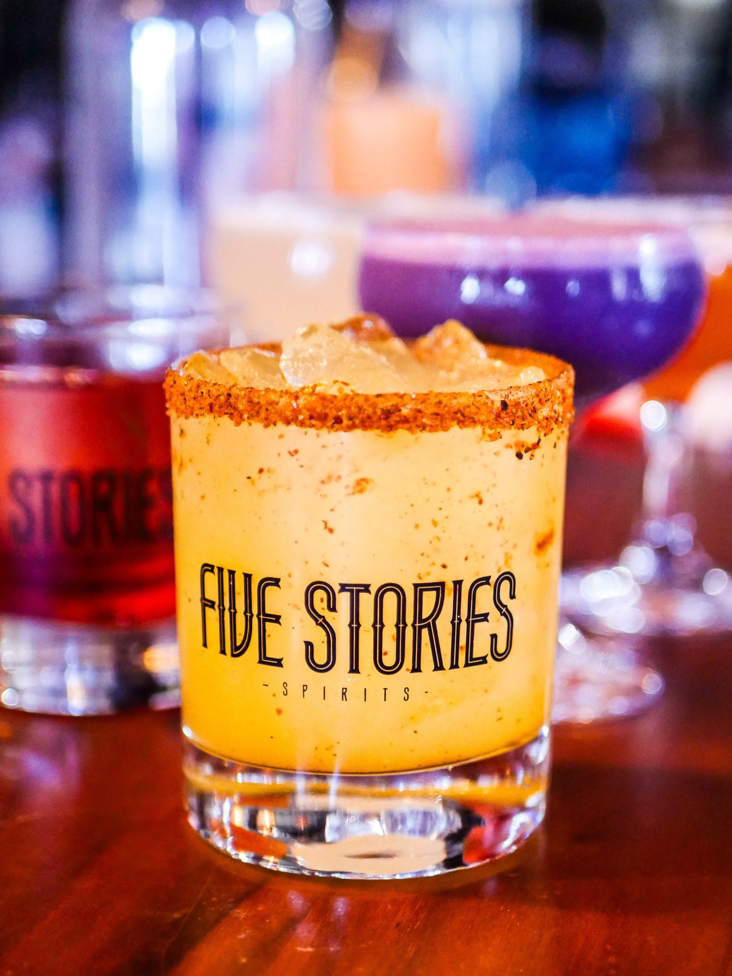 The weather is heating up, so naturally we gave the cocktail menu a refresh.

The 1895 Paper Plane
@northernlibertieswhiskeyco Bottled-in-Bond Bourbon, Aperol, Amaro Nonino, lemon, pineapple, served up with a lemon peel

The Manago
@goodrivervodka, u