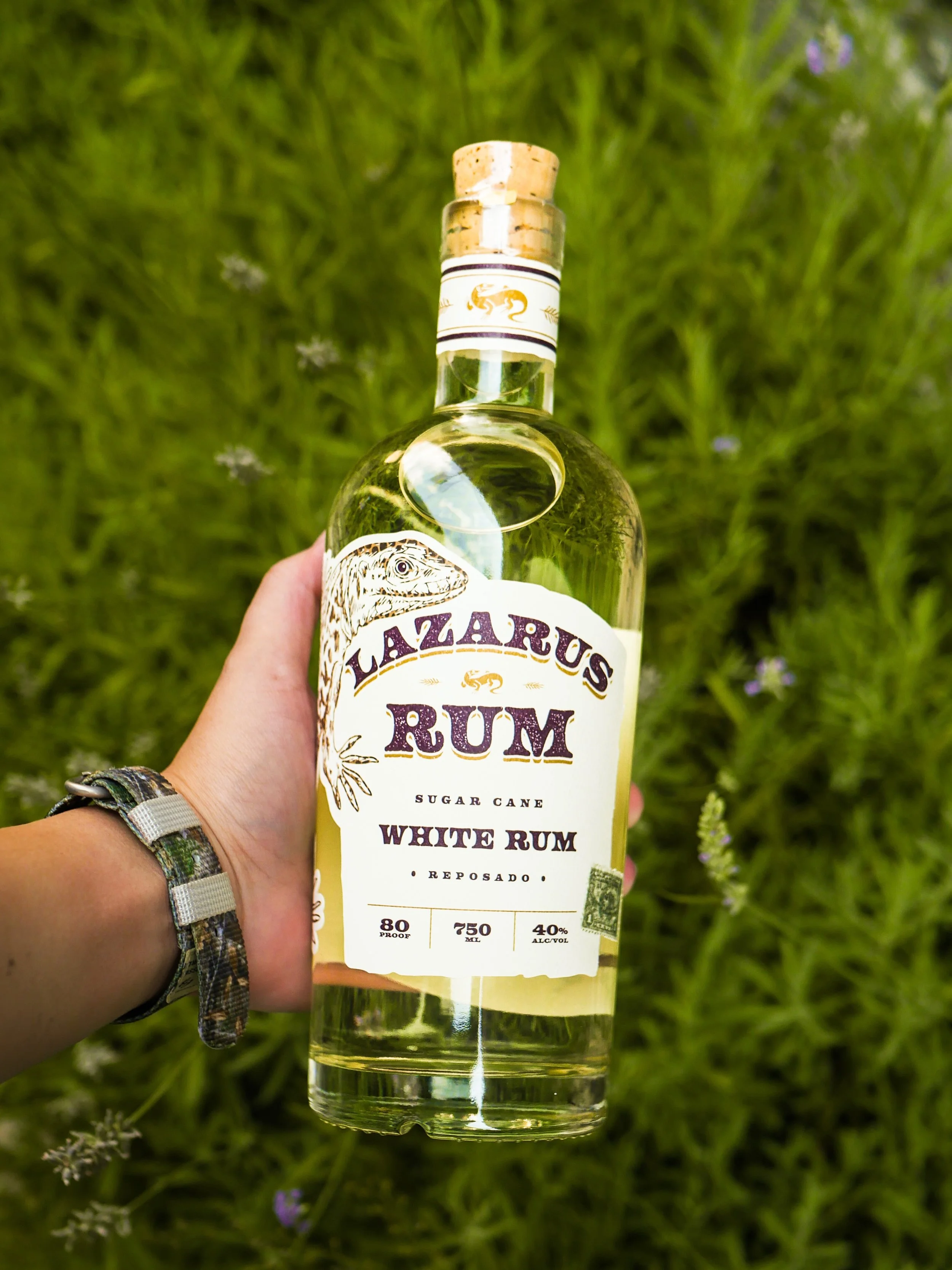 Spotted in its natural habitat.

Lazarus Rum is our 80-proof sugar cane white rum, distilled and bottled in-house at Northern Row Brewery &amp; Distillery. A Cincinnati-made spirit ready for daiquiris, tropical cocktails, or wherever your next advent
