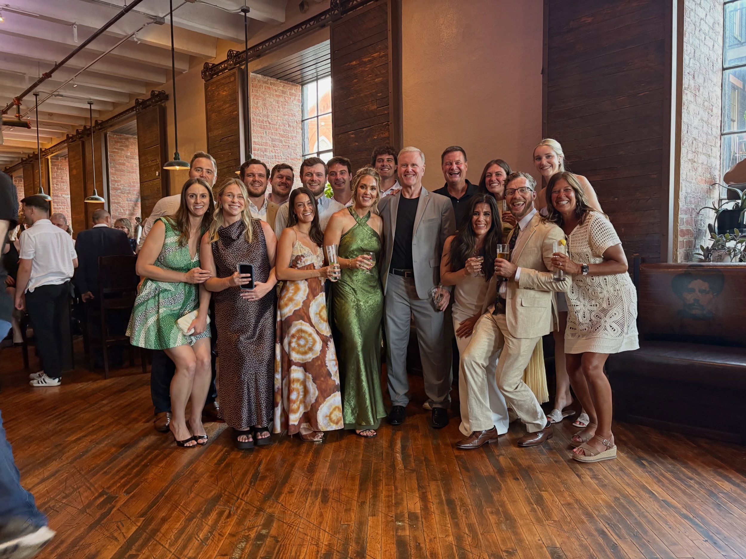 Your wedding day isn&rsquo;t the only reason to celebrate.

Choose Northern Row for your engagement party, bridal shower, rehearsal dinner, welcome party, or post-wedding get-together. Our historic taproom offers a one-of-a-kind setting, plus buffet-
