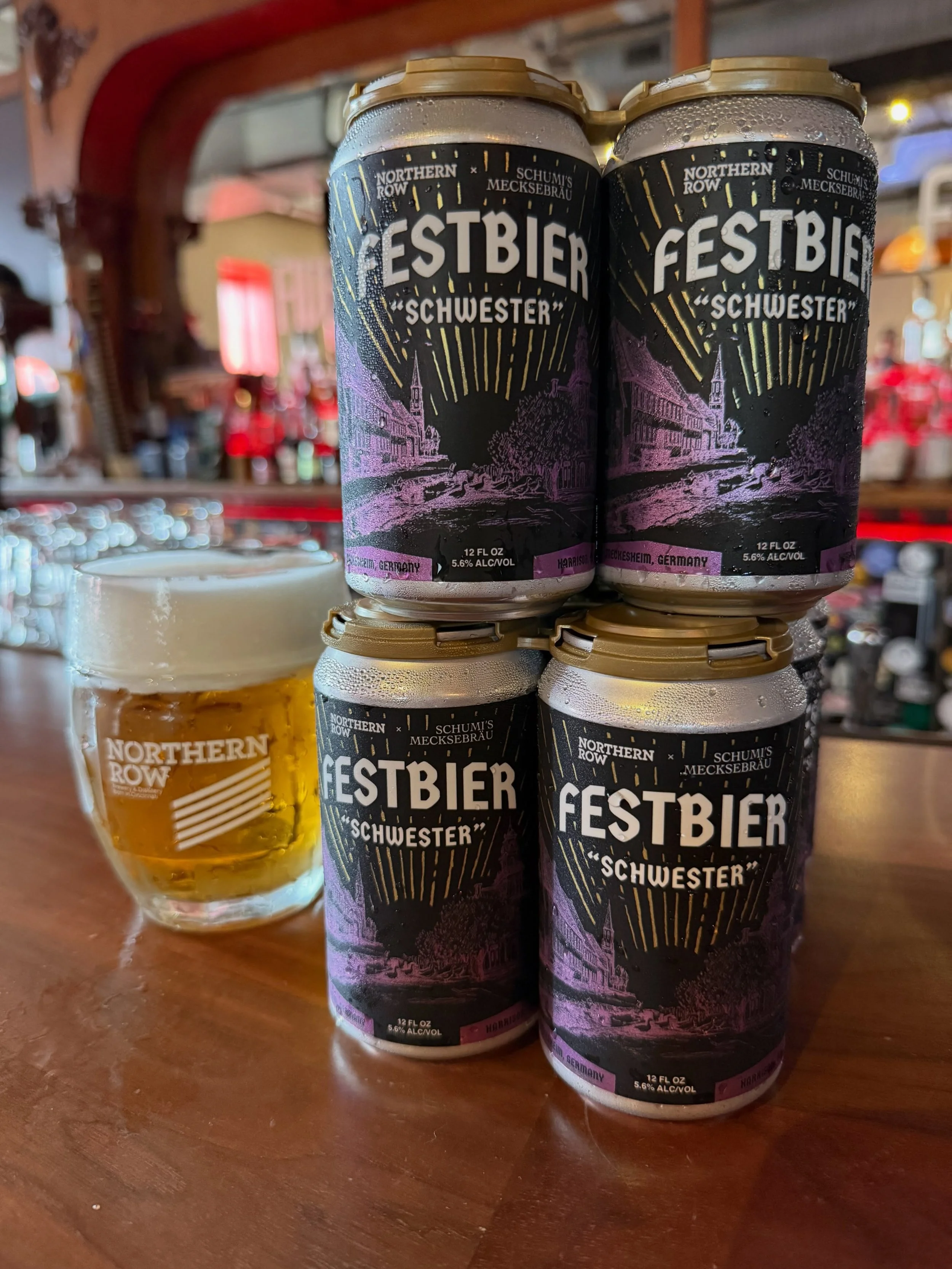 🍺 We love lager at Northern Row. And German-style lagers&hellip; all the better!

So naturally, this is one of our favorite times of year. Starting tomorrow, Schwester Festbier is officially ready to enjoy! 🇩🇪🍻

Schwester is a collaboration with 