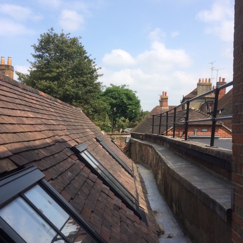 The view from my new window.