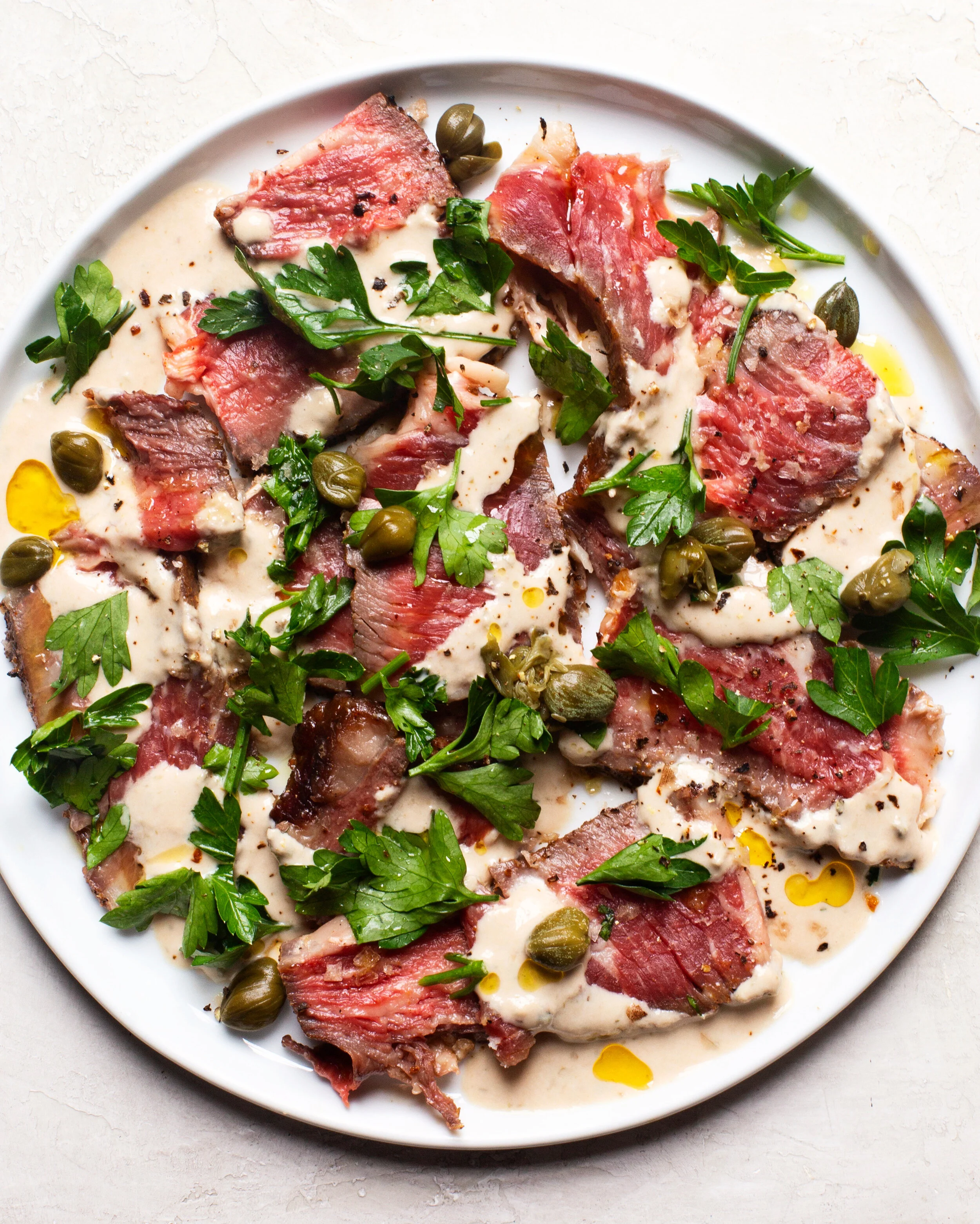 Rare steak tonnato .JPG