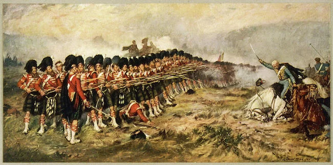 The Thin Red Line by Robert Gibb, 1881