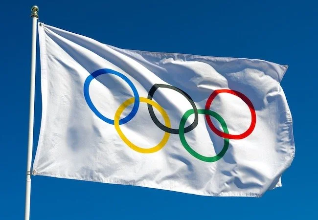 White Olmpic Rings Olympic Rings Ke Colour