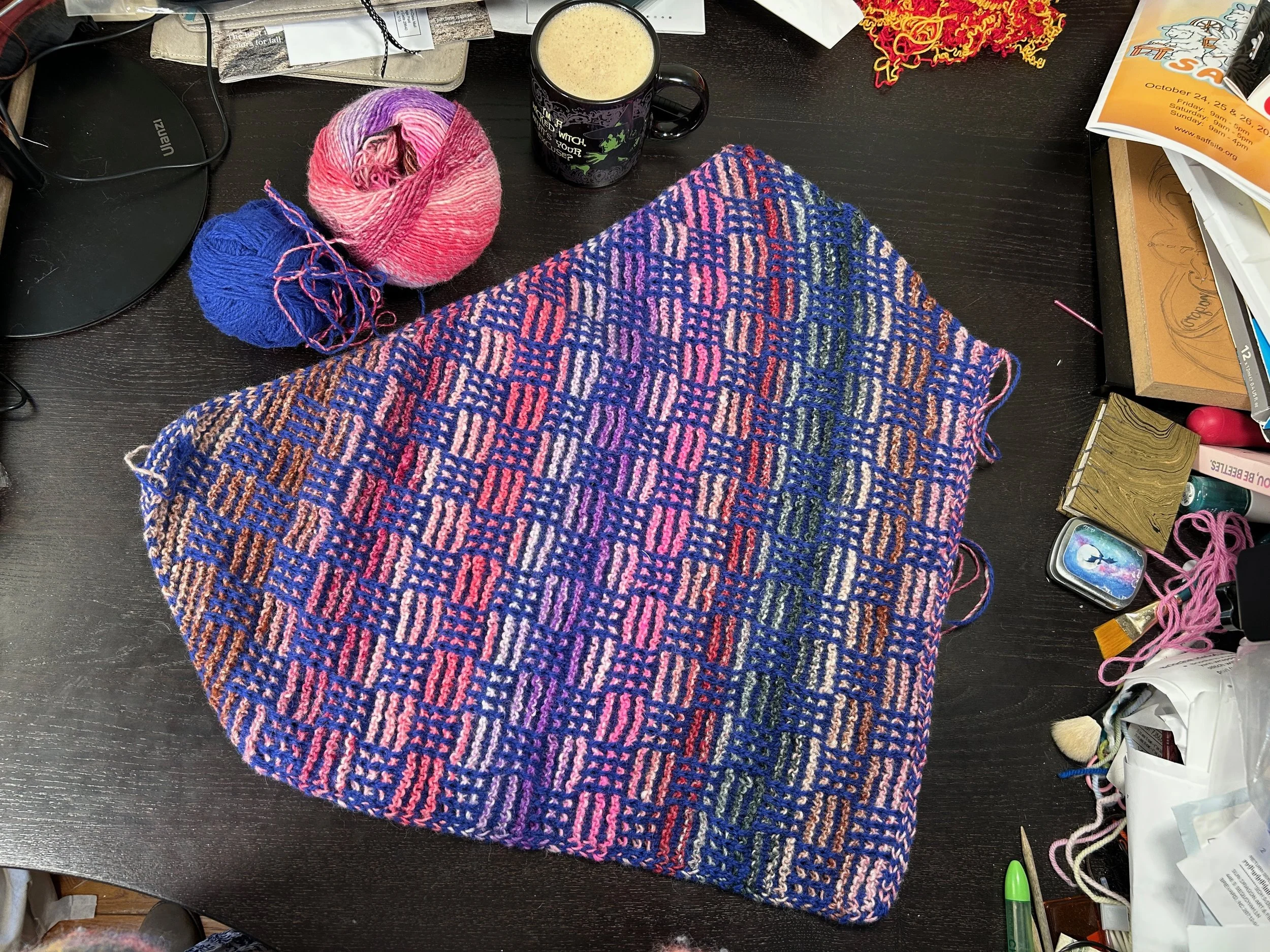 Grid Gambit Cowl Class 1 — Sun Dragon Art & Fiber