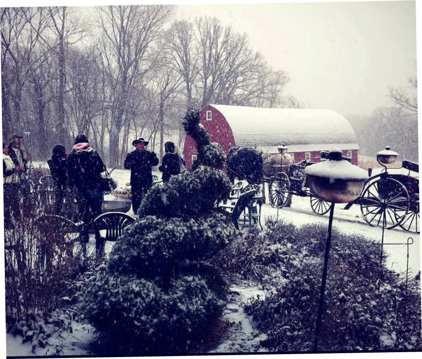  Winter sleigh rides at Morgan Creek Vineyards.