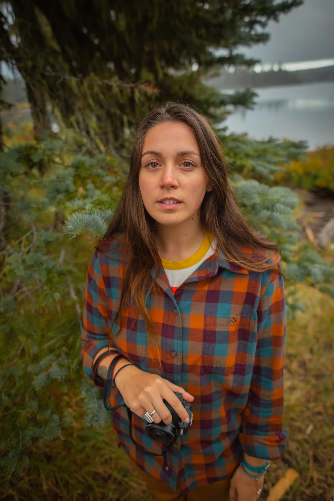 Women’s Free Swinging Flannel in Cider Buff Check