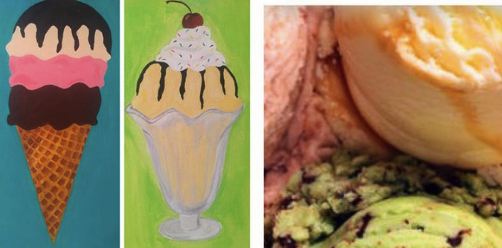 Ice-Cream Paint Party