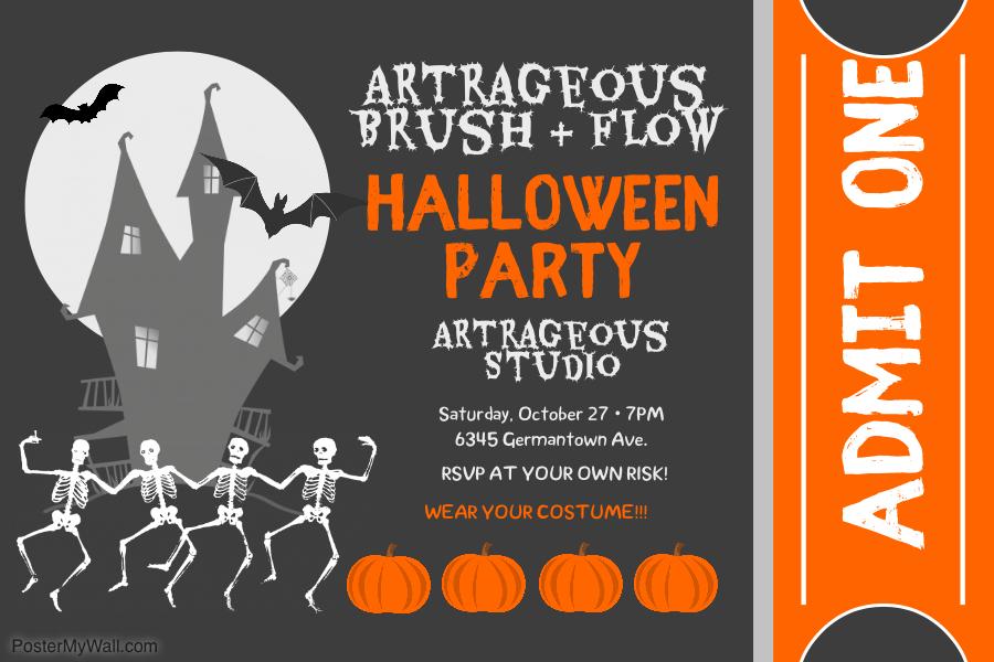 Wine Glass Painting and Costume Party