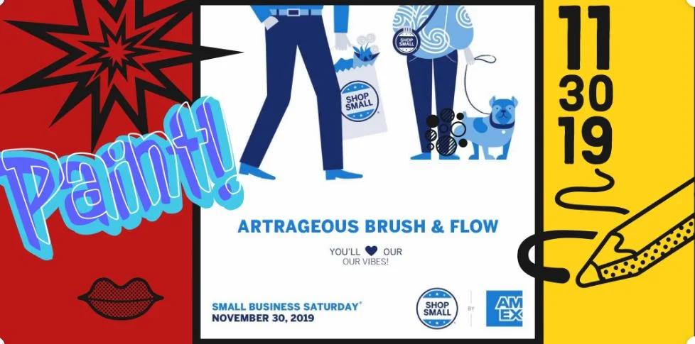 Pop Up &amp; Paint On Small Business Saturday 