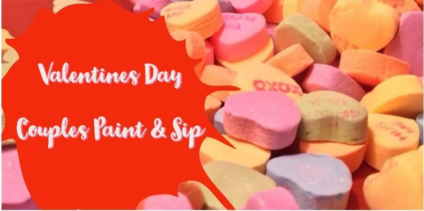 Valentines Day Couples Paint &amp; Sip