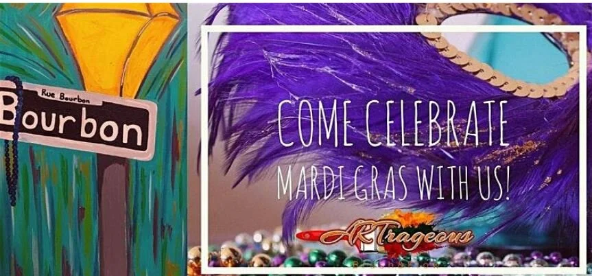 Mardi Gras Paint Night