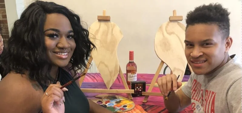 Virtual Couples Paint with ARTrageous