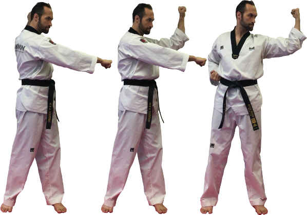 Side Block Boxing Blocks 막기 — North Battleford Taekwondo Academy