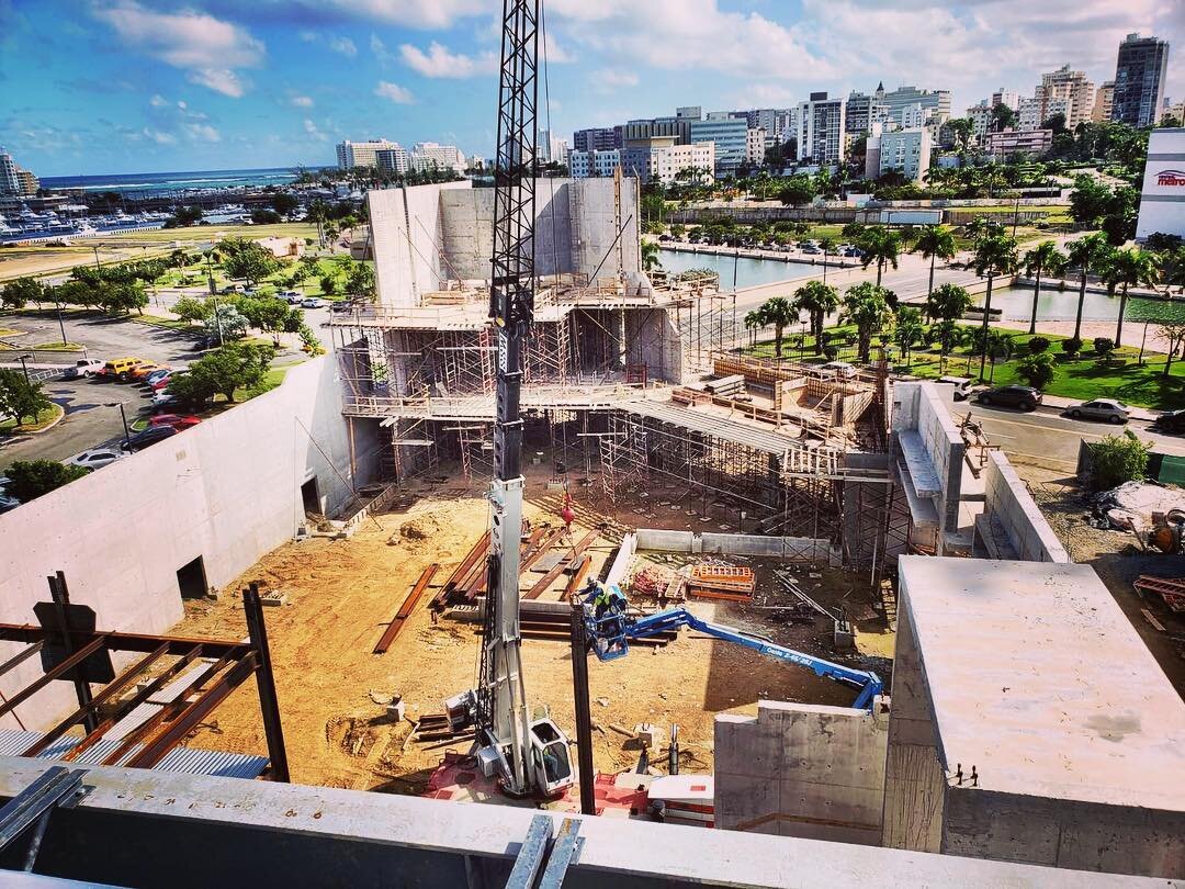 PROJECT UPDATE: Awesome pictures from our District Live projects, taken in early December! Special thanks to Carlos Aguayo, one of our fantastic project managers, for providing us these photos!
.
#sswec #structuralsteel #actitudpositiva #puertoricose