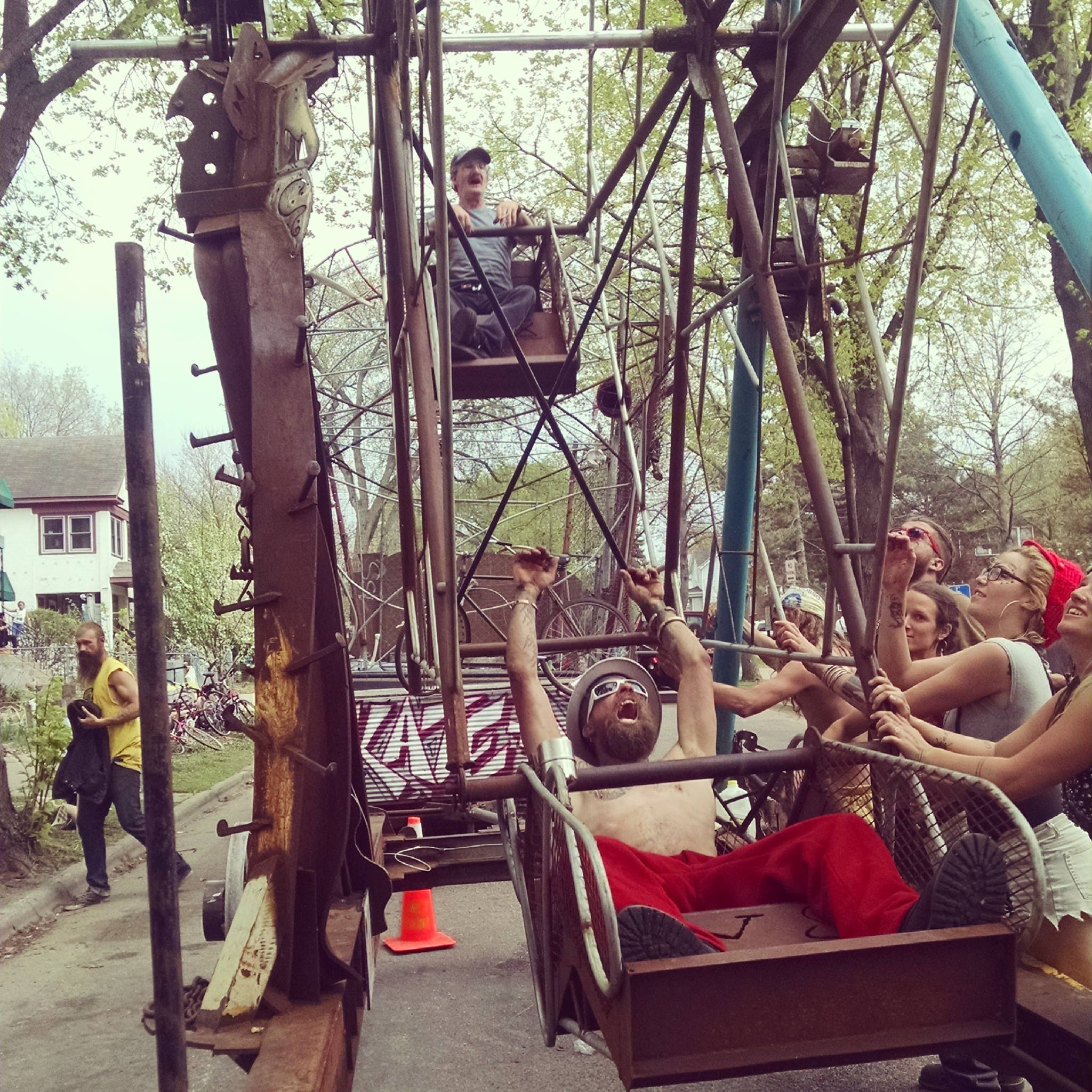 Ferris wheel, 2015.