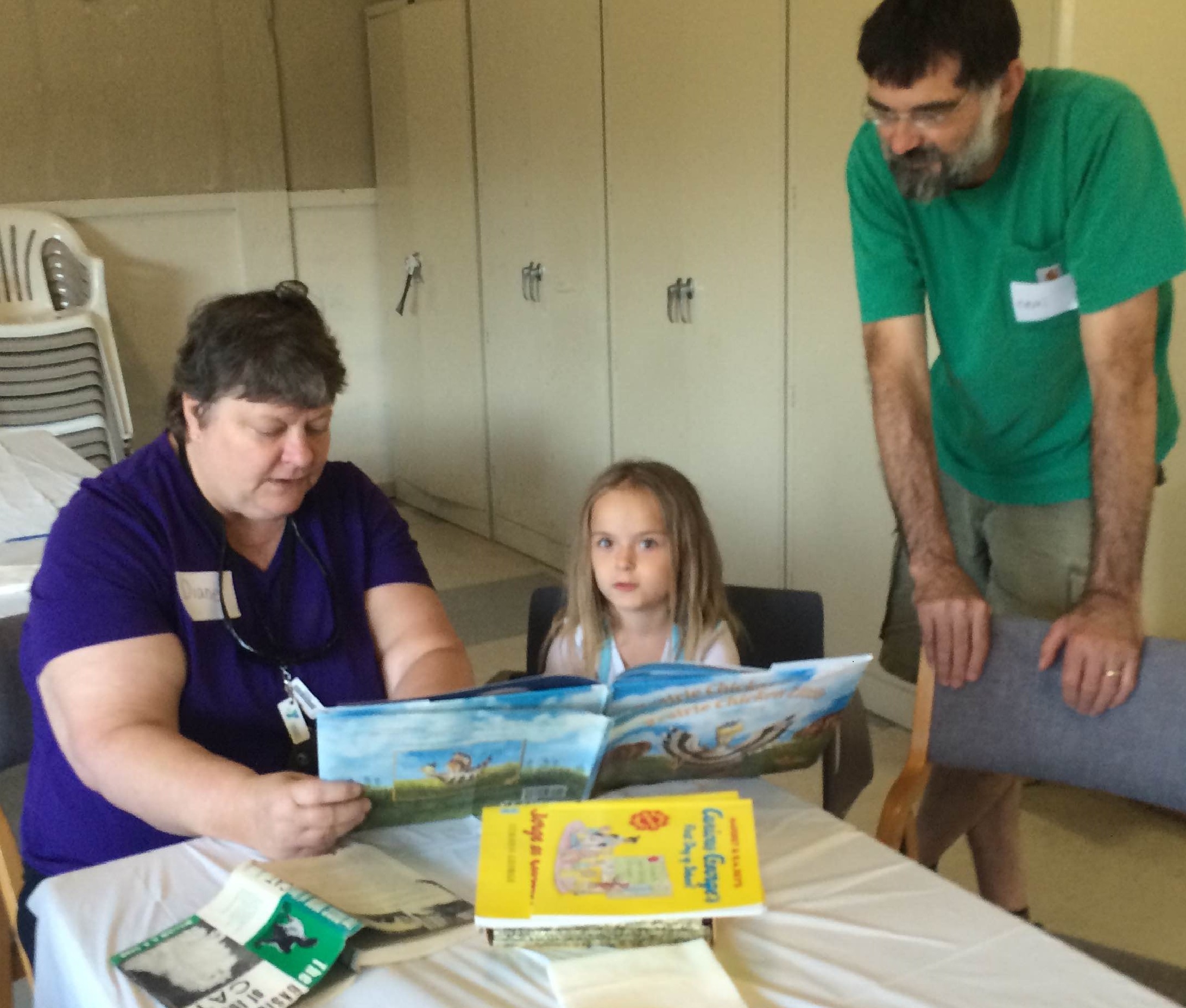 Summer Reading Program for underpriviledged children - FREE book library, reading help and dinner served each week