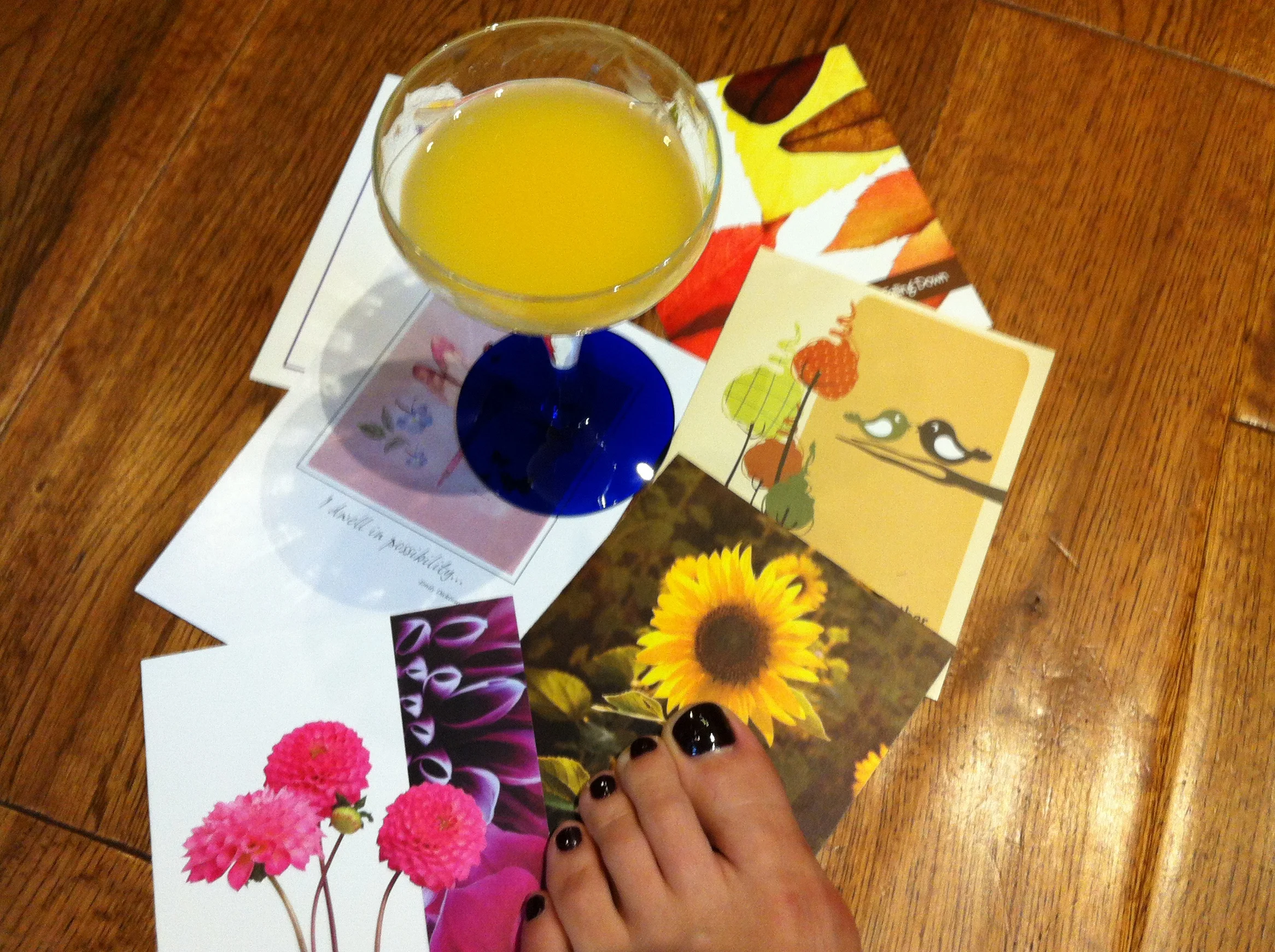 Mimosas, Love Notes and Bare Feet