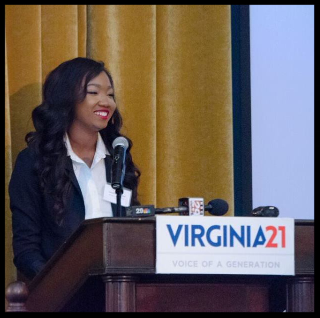 The 2016-17 Student Leadership Chair Danni Campbell.